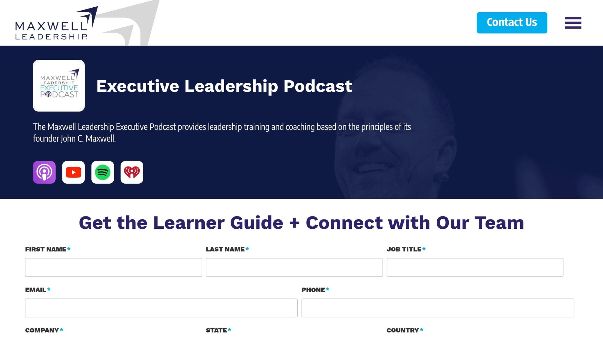Maxwell Leadership Executive Podcast