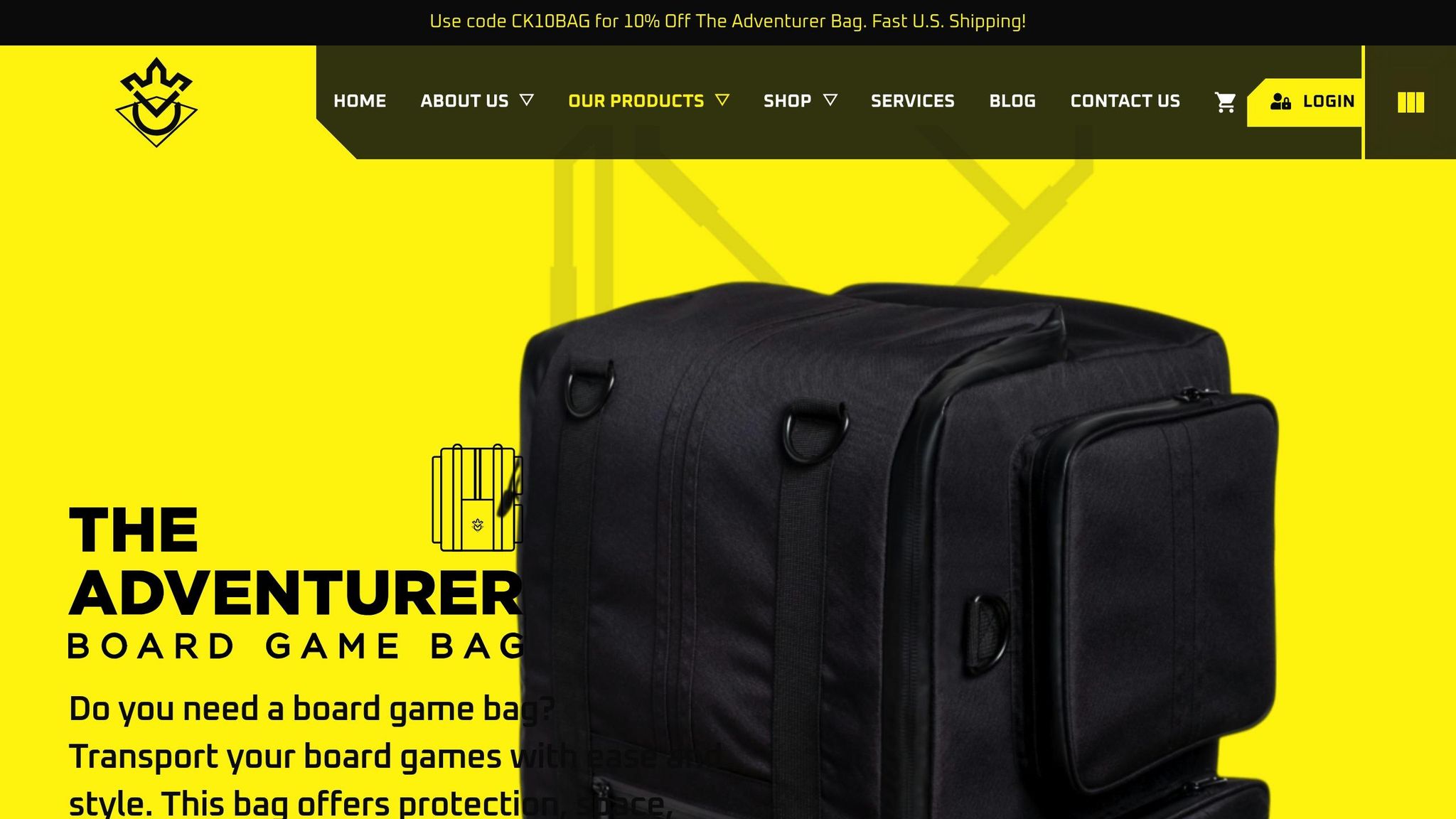Adventurer Custom Bag
