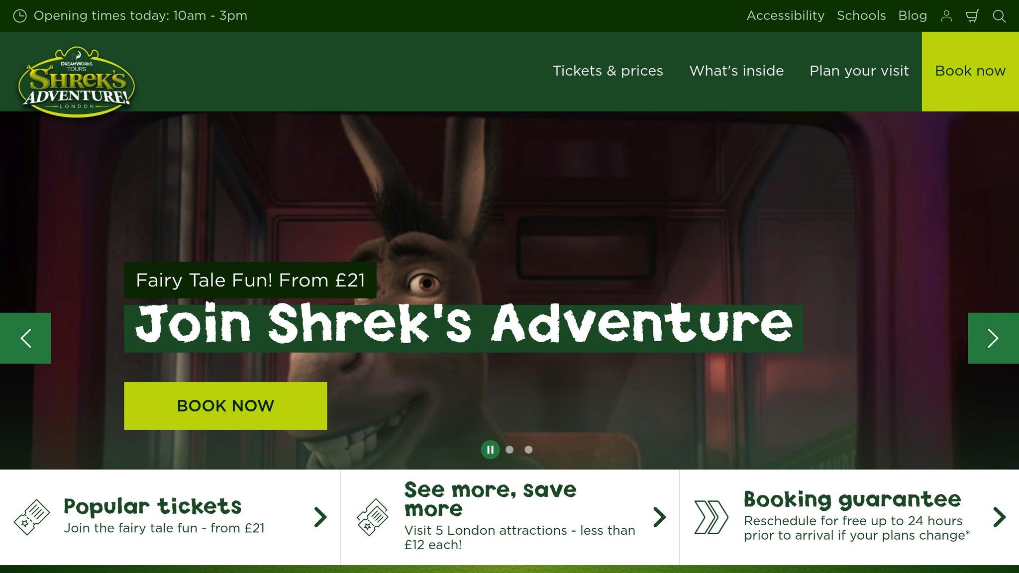 Shrek's Adventure! London