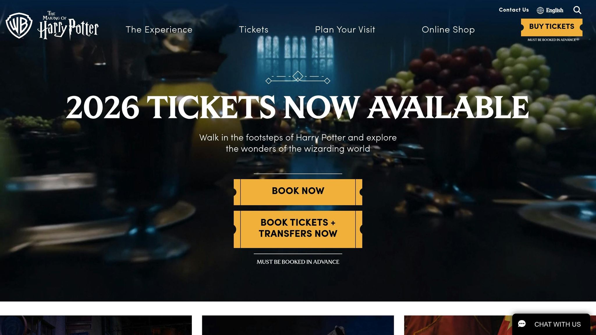 Warner Bros. Studio Tour London