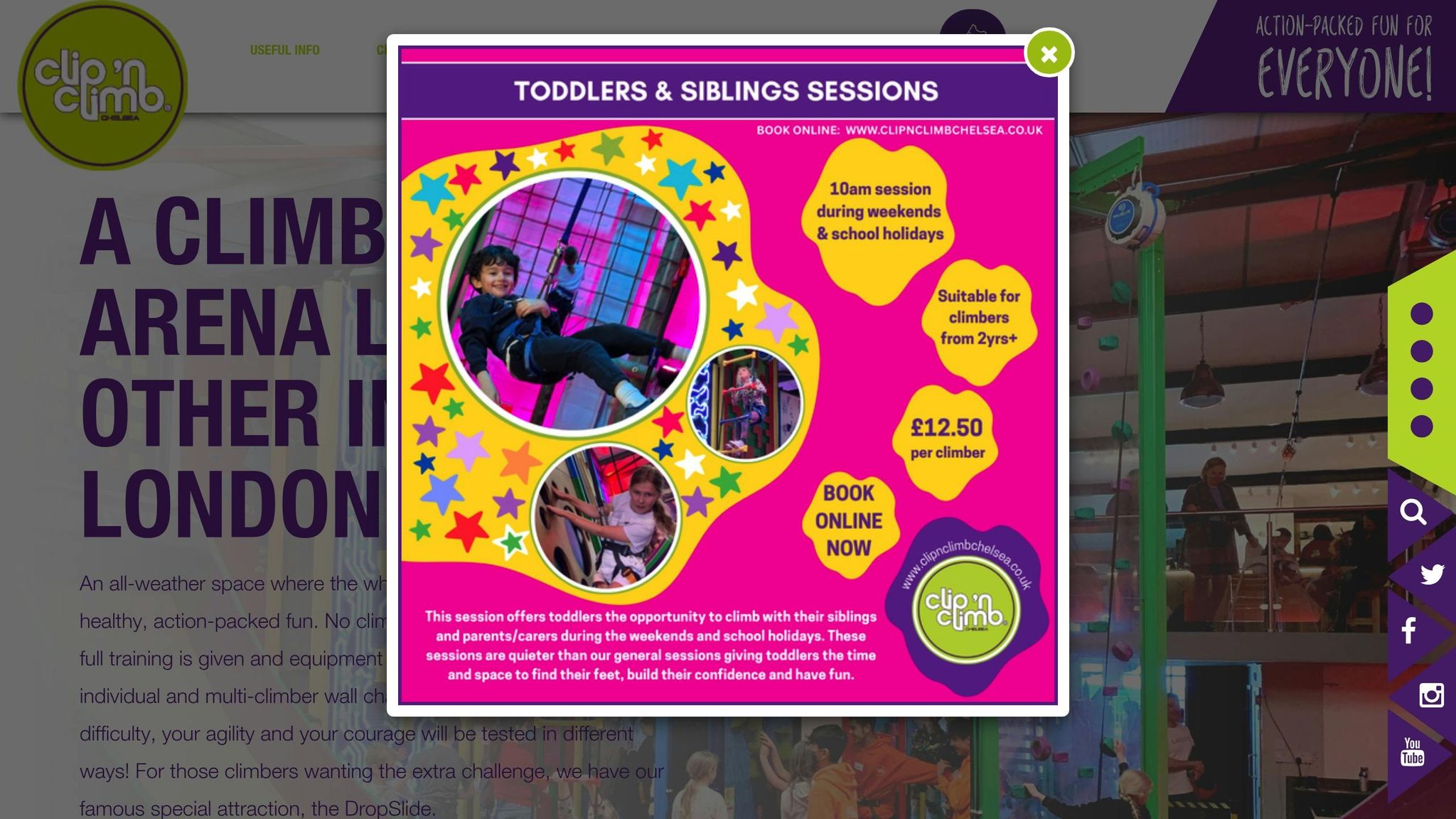 Clip 'n Climb Chelsea