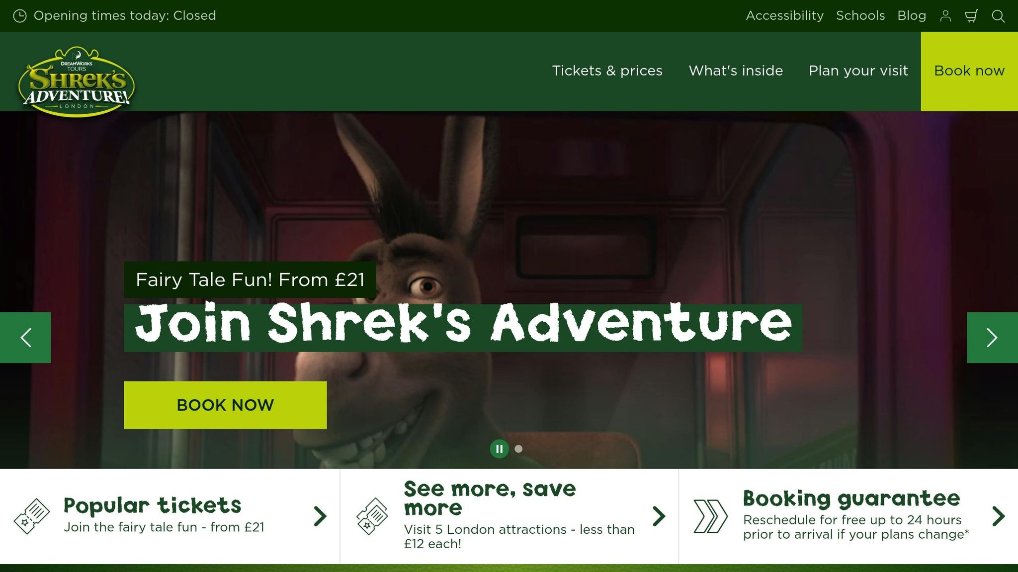 Shrek's Adventure! London