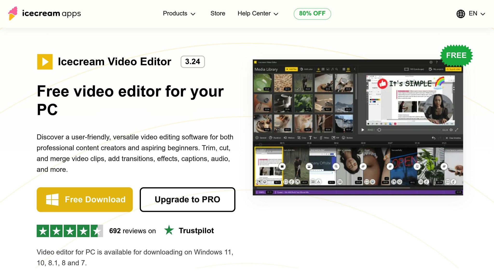 Icecream Video Editor