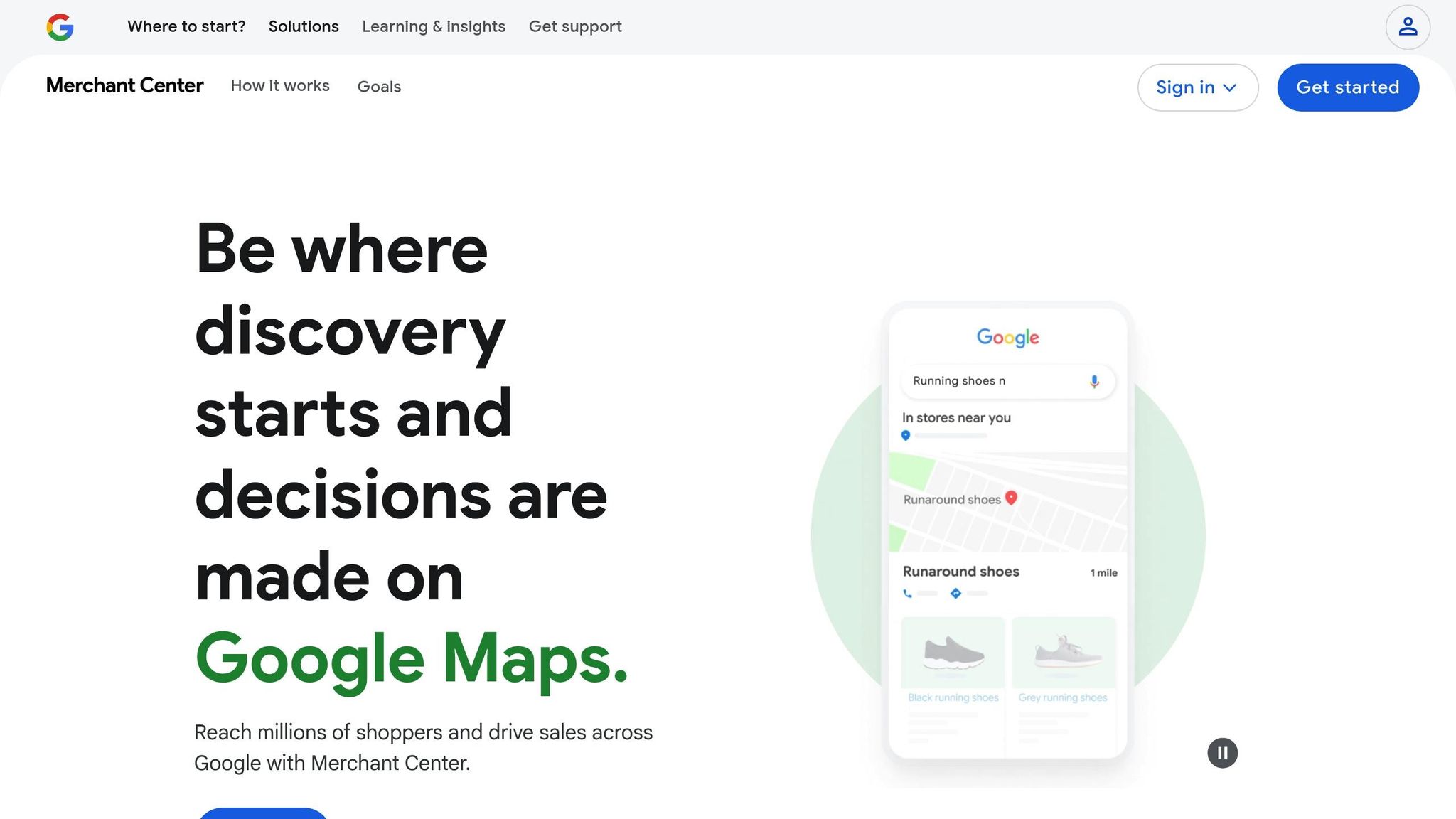 Google merchant center