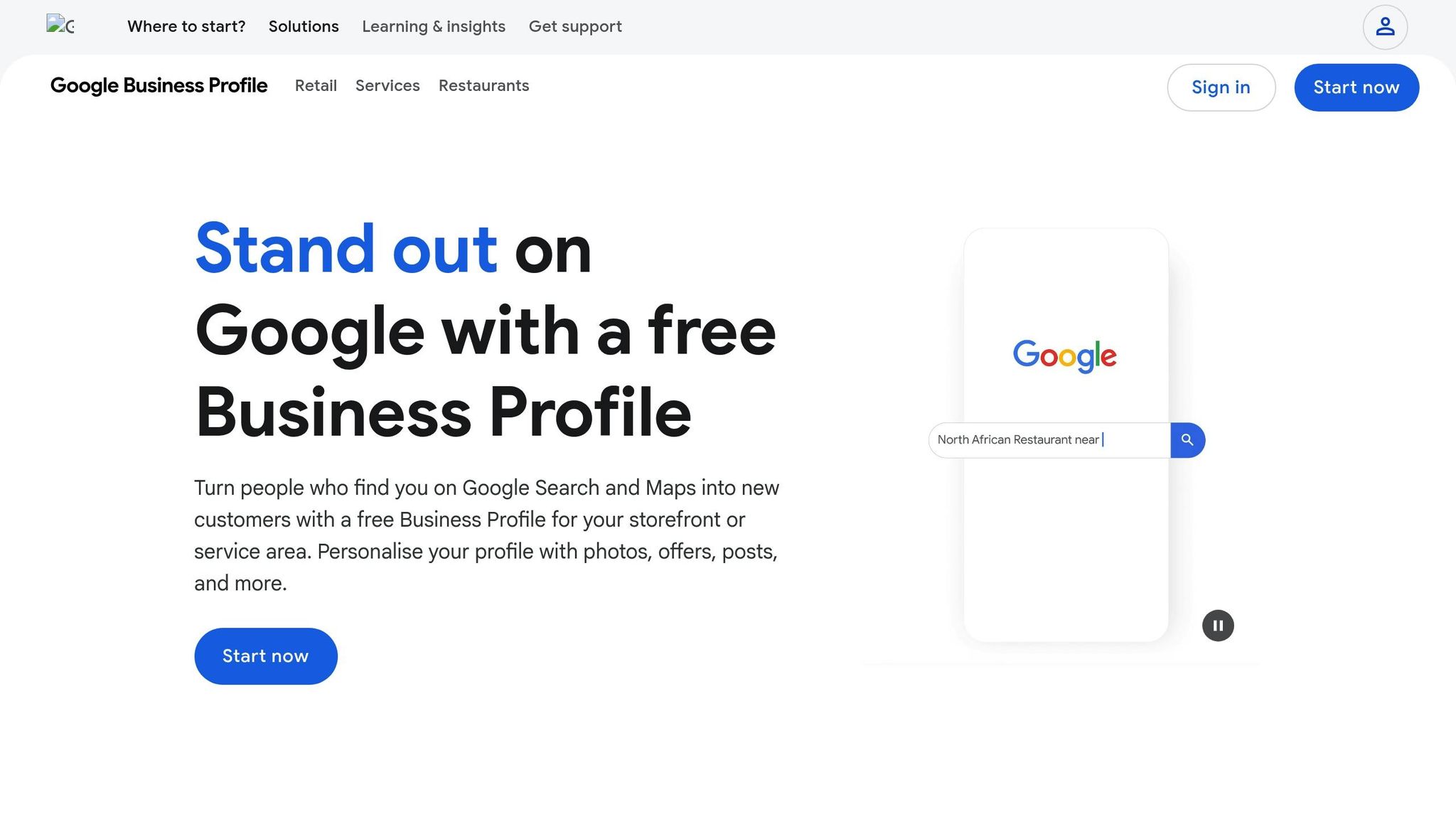 Gestione recensioni: migliora il ranking locale 1 Google business profile