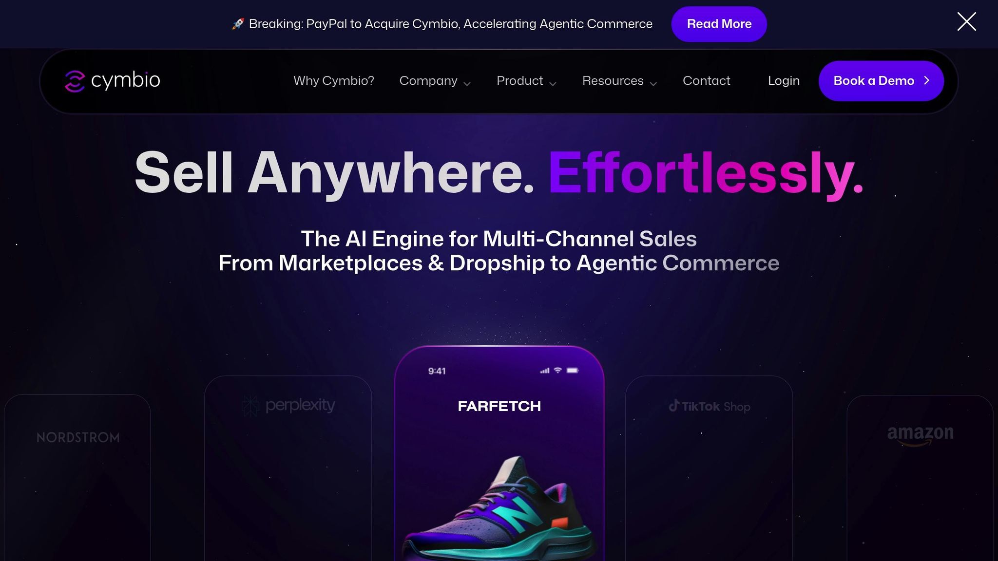 Paypal acquisisce cymbio per potenziare il commercio ai 1 Cymbio