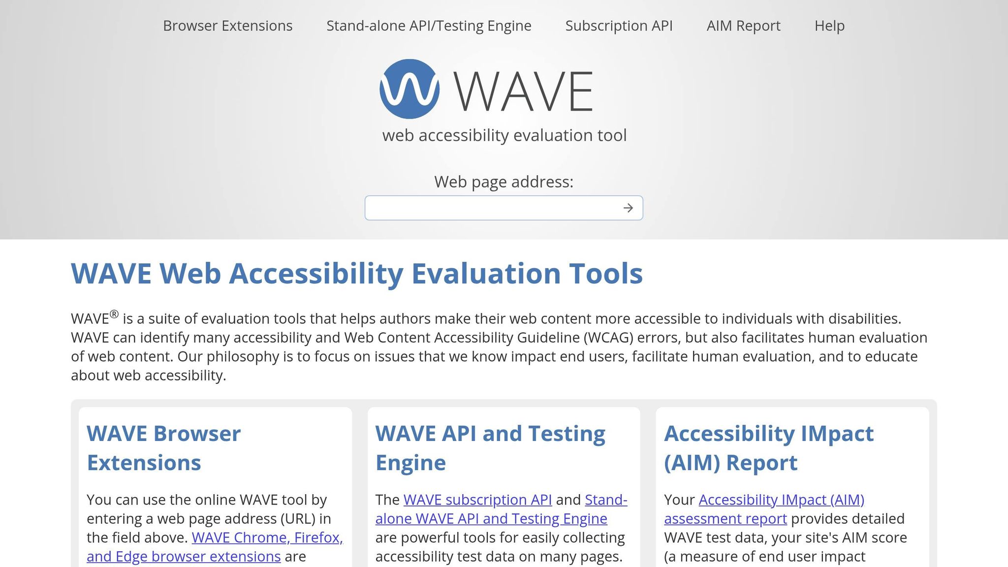 Strumenti per testare accessibilità media e-commerce 2 Wave