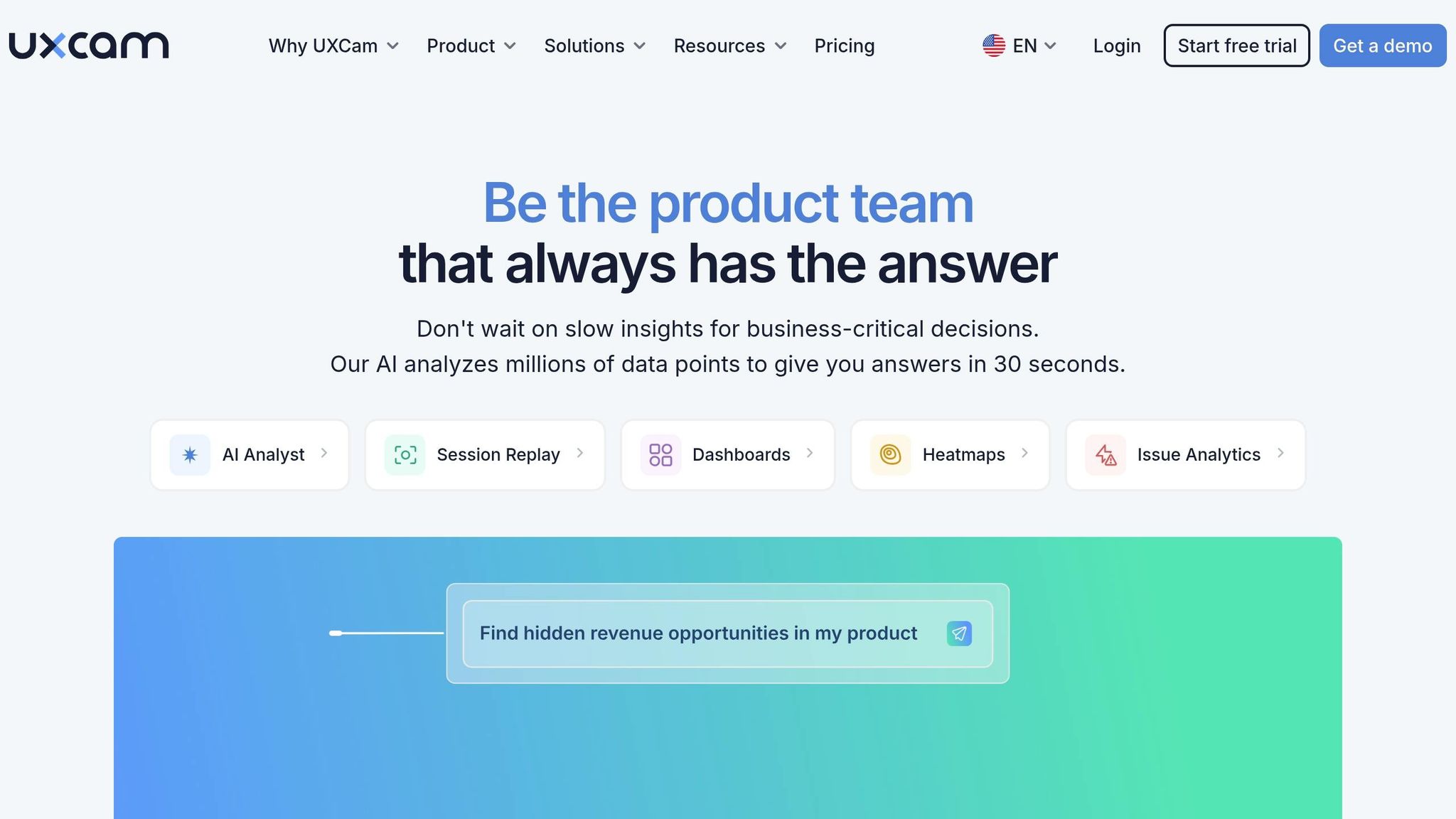 10 strumenti di mobile analytics per dati in tempo reale 5 Uxcam