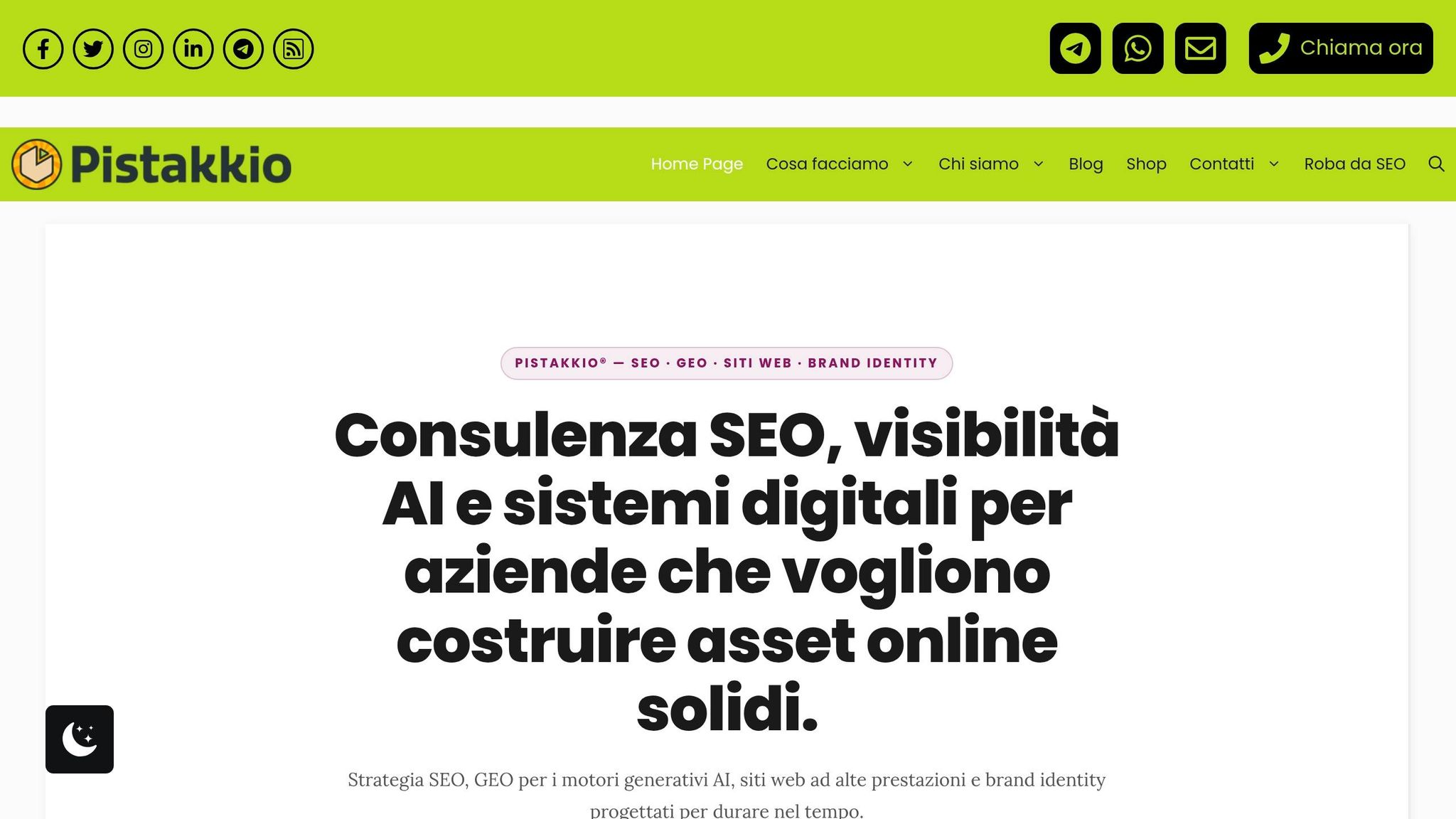 Strategie ai per piccole imprese: segmentazione clienti 3 Pistakkio