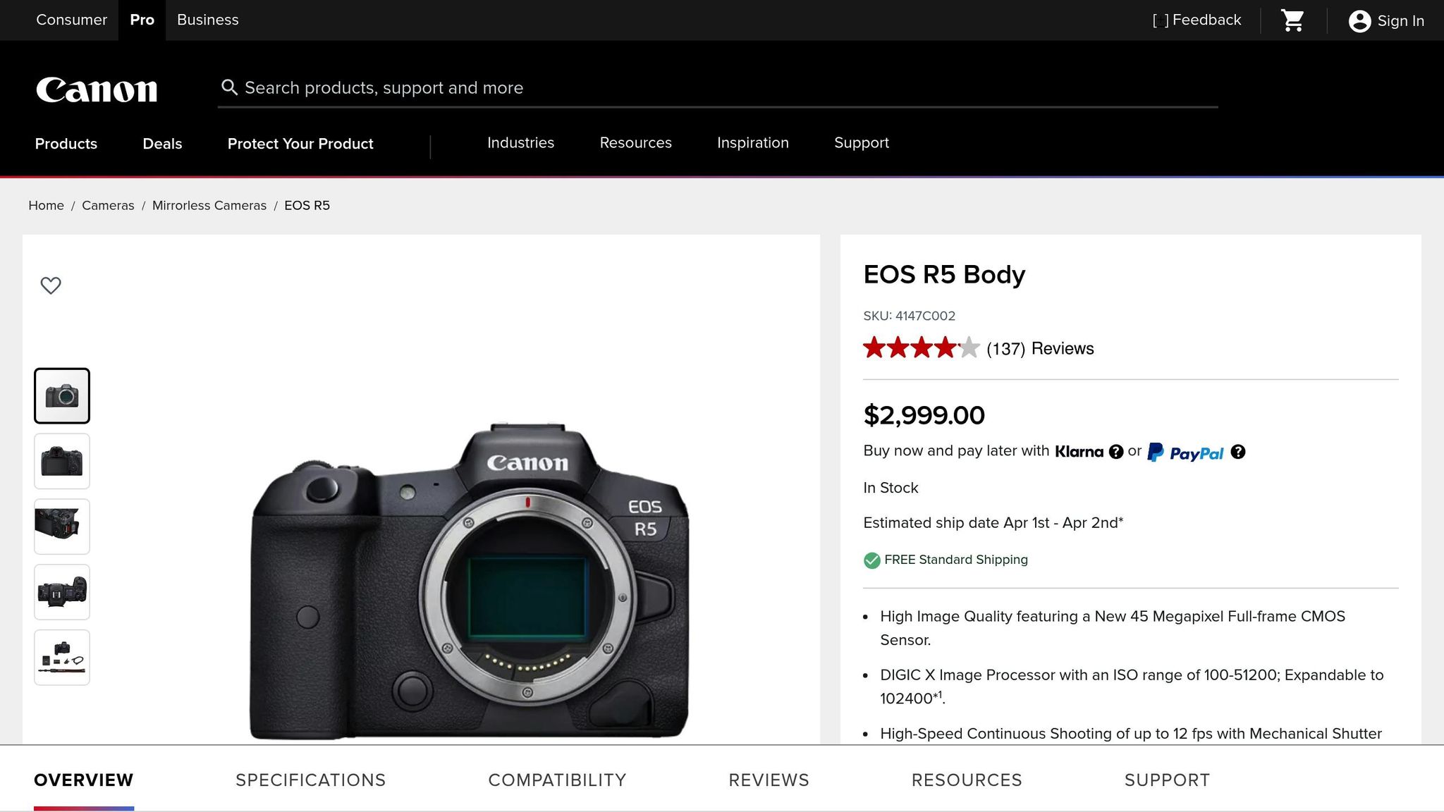 Canon EOS R5