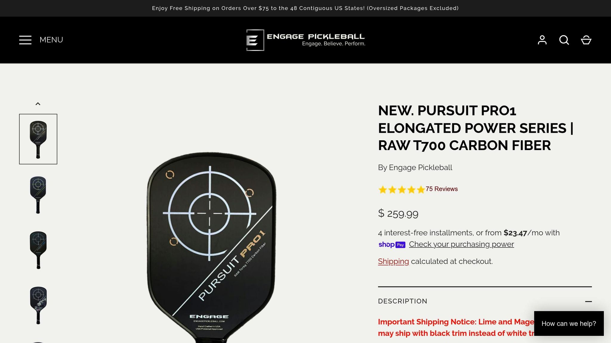 Engage Pursuit Pro1