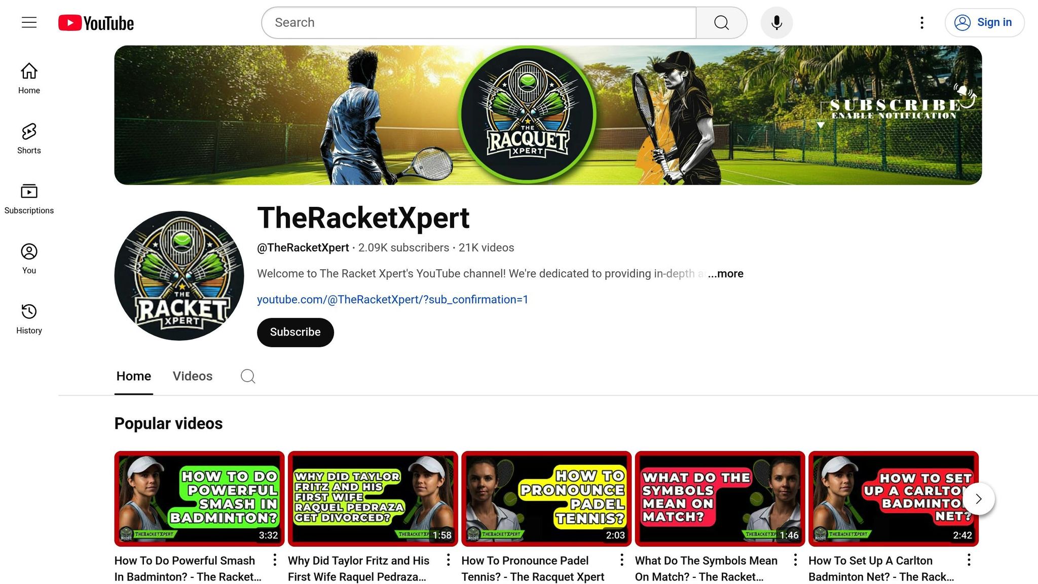 The Racket Xpert