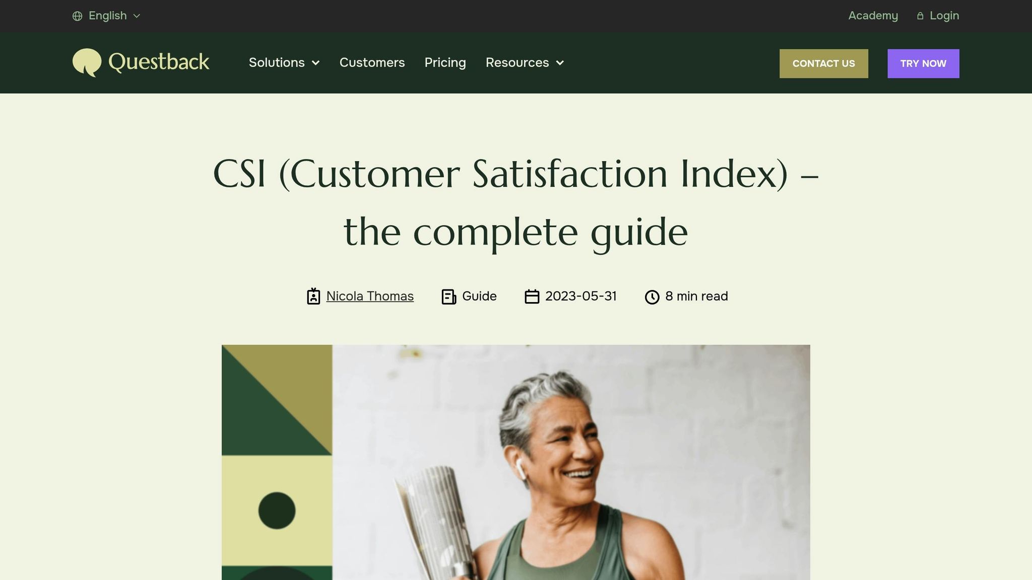 Customer Satisfaction Index