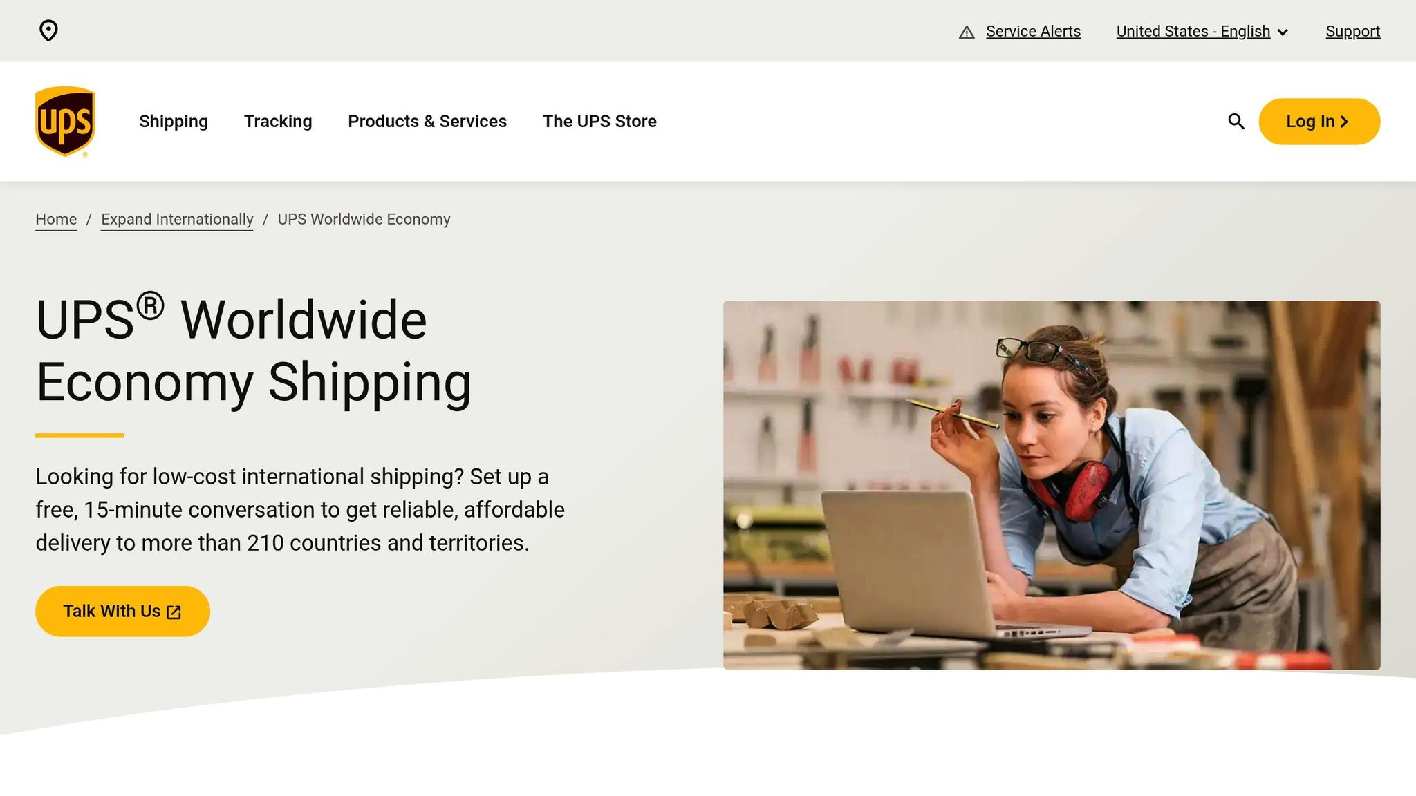 UPS Worldwide Economy