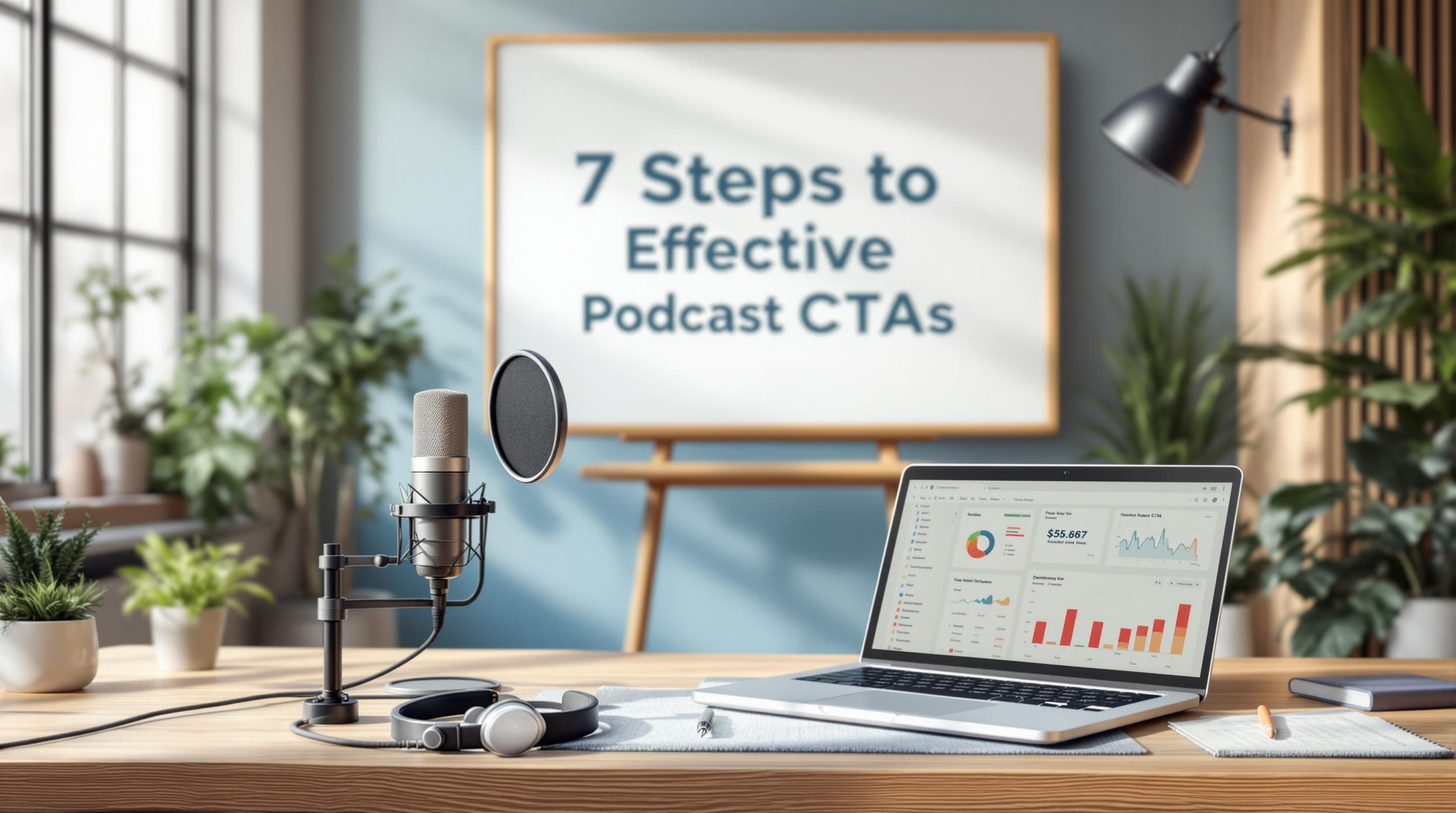 7 Steps to Effective Podcast CTAs: Guide 2024