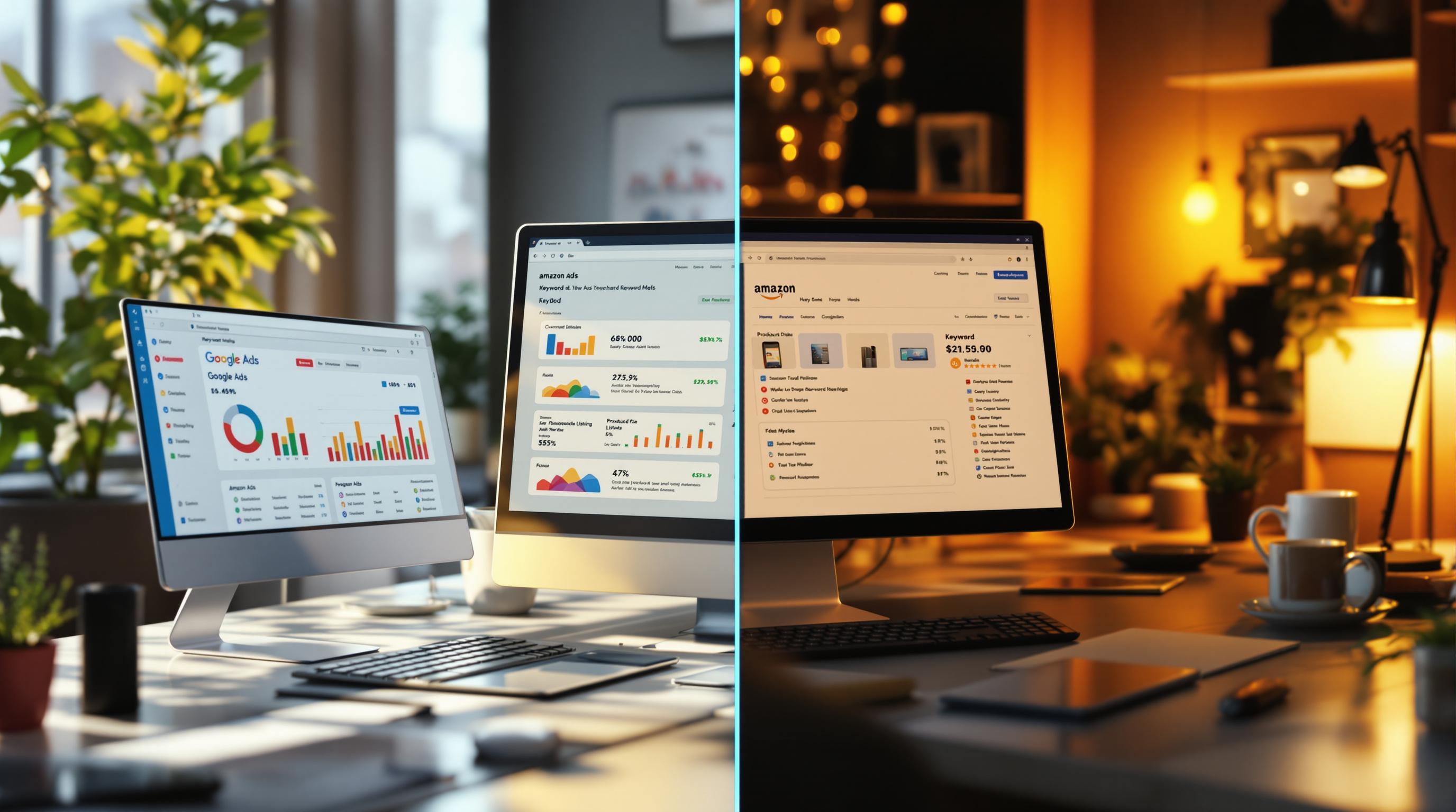 Google vs. Amazon: Keyword Strategy Differences
