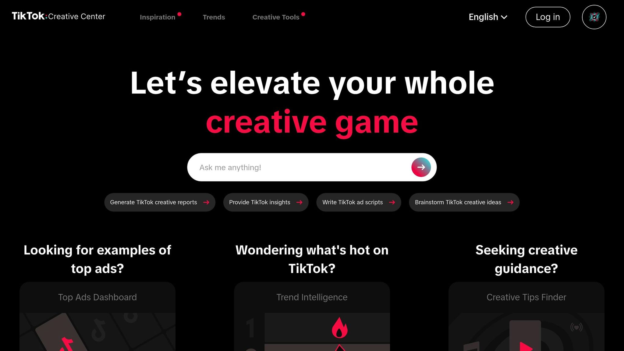 TikTok Creative Center