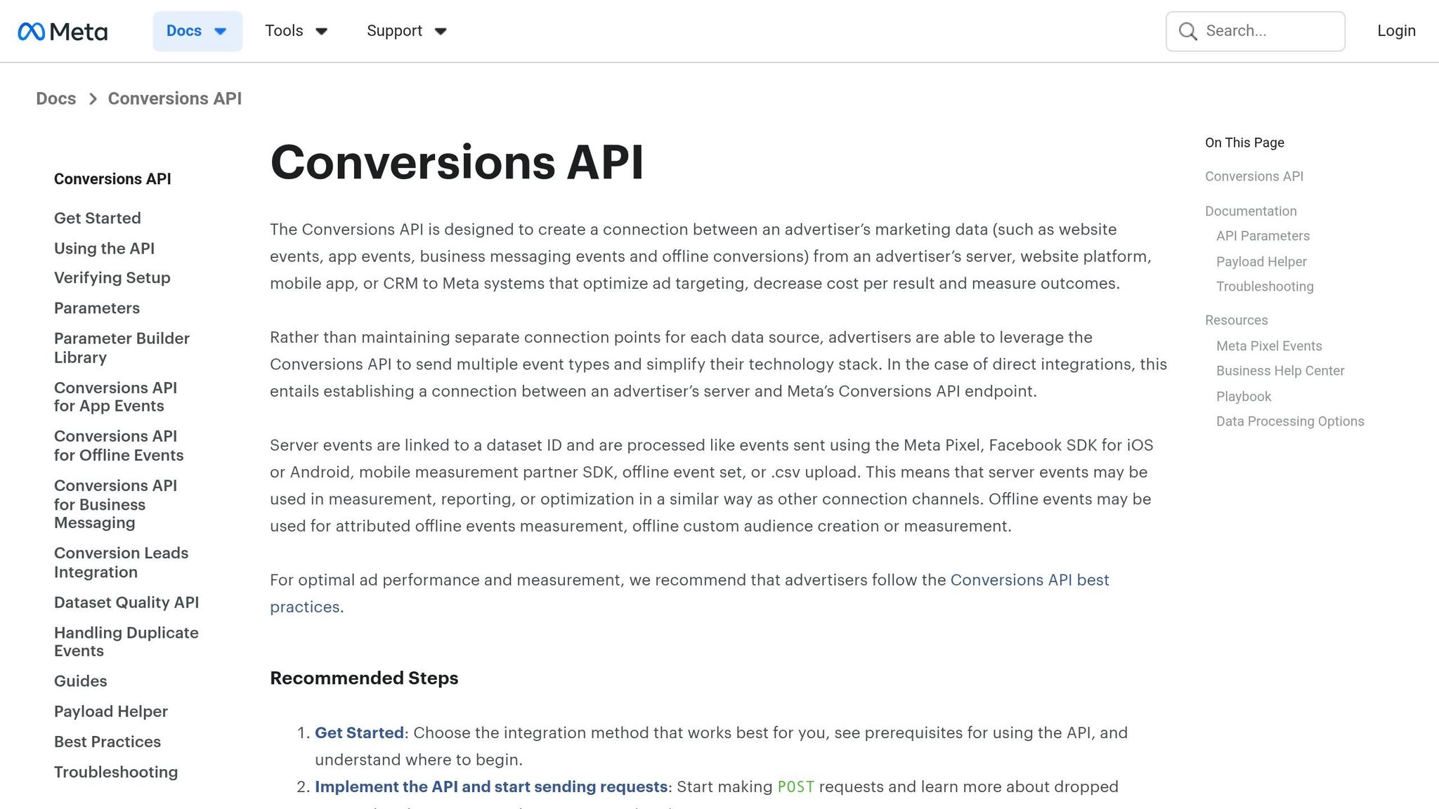 Facebook Conversions API