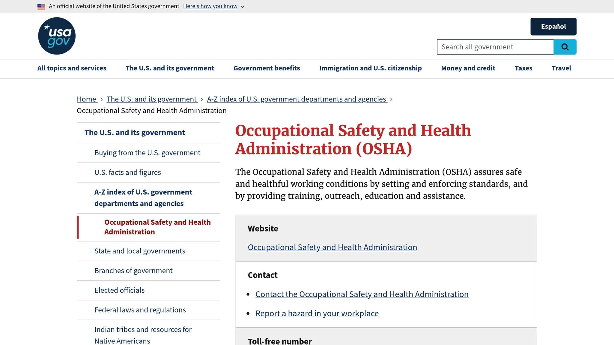OSHA