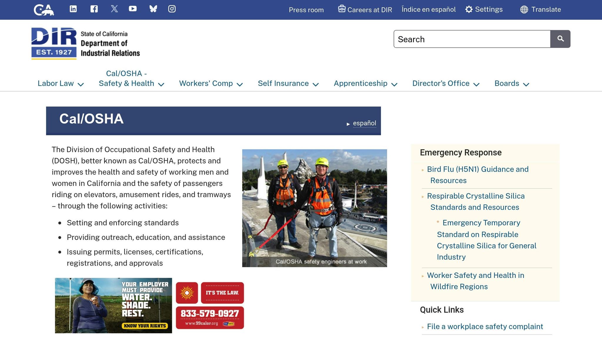 Cal/OSHA