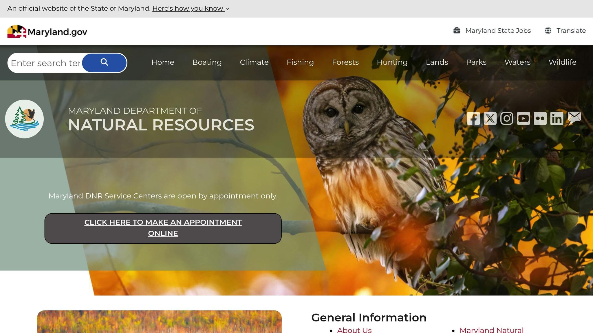 Maryland Department of Natural Resources