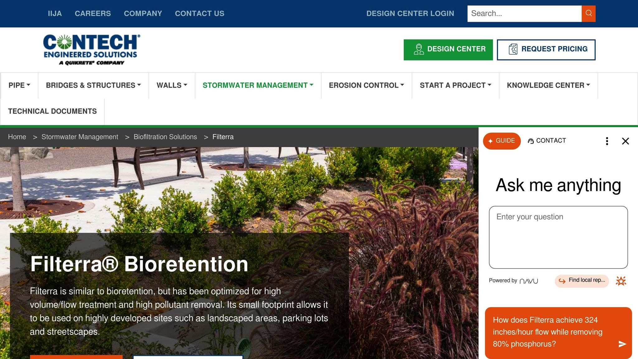 Filterra Stormwater Bioretention System