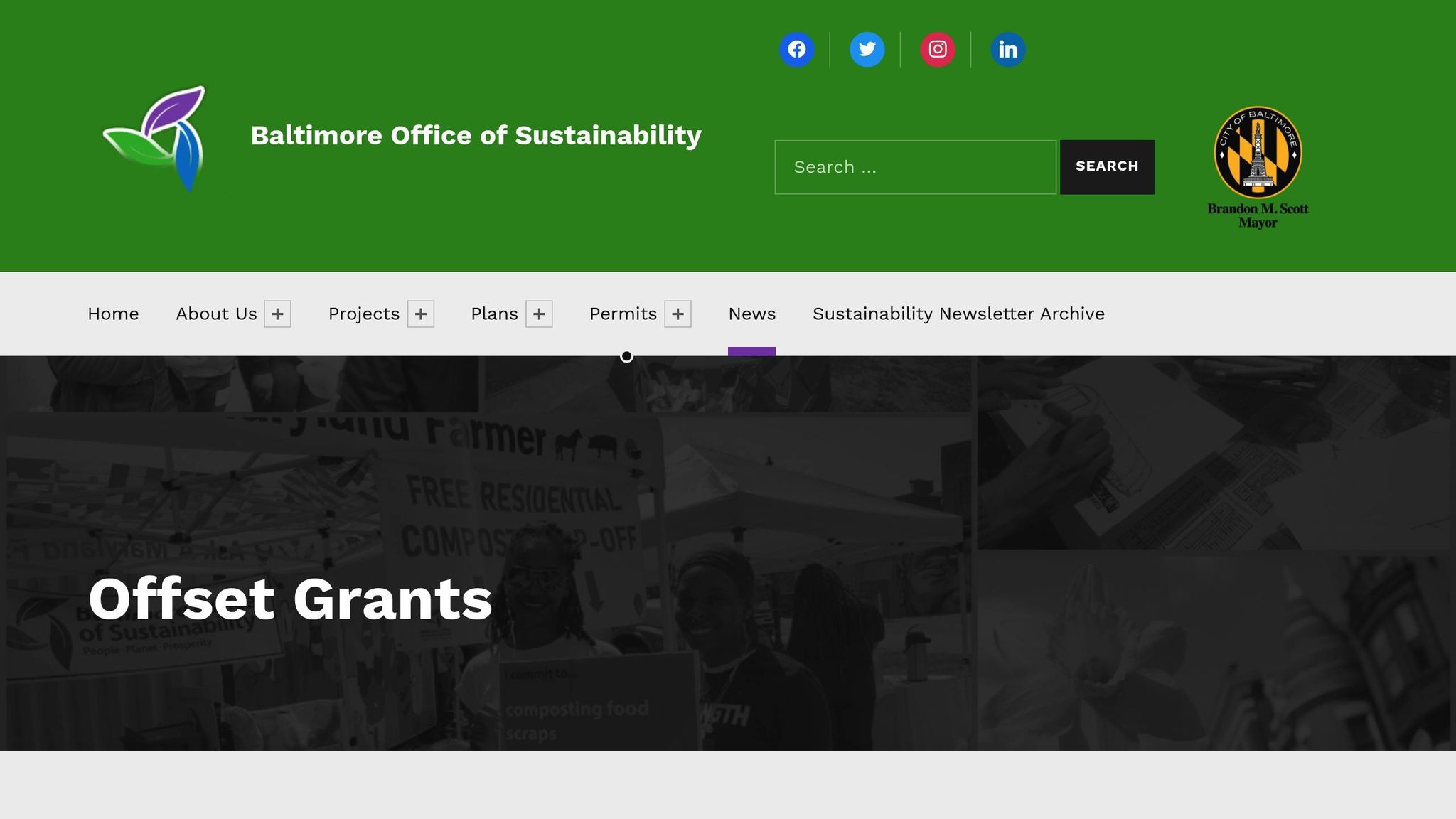 Baltimore Environmental Offset Grants