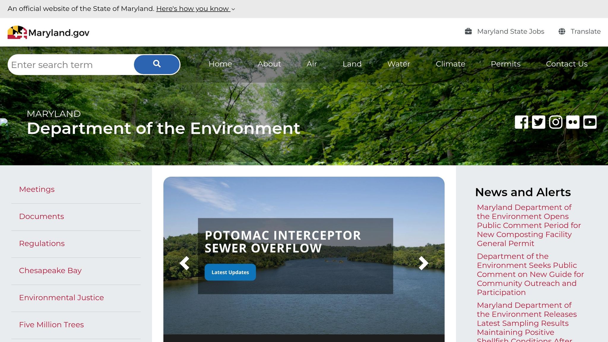 Maryland Department of the Environment