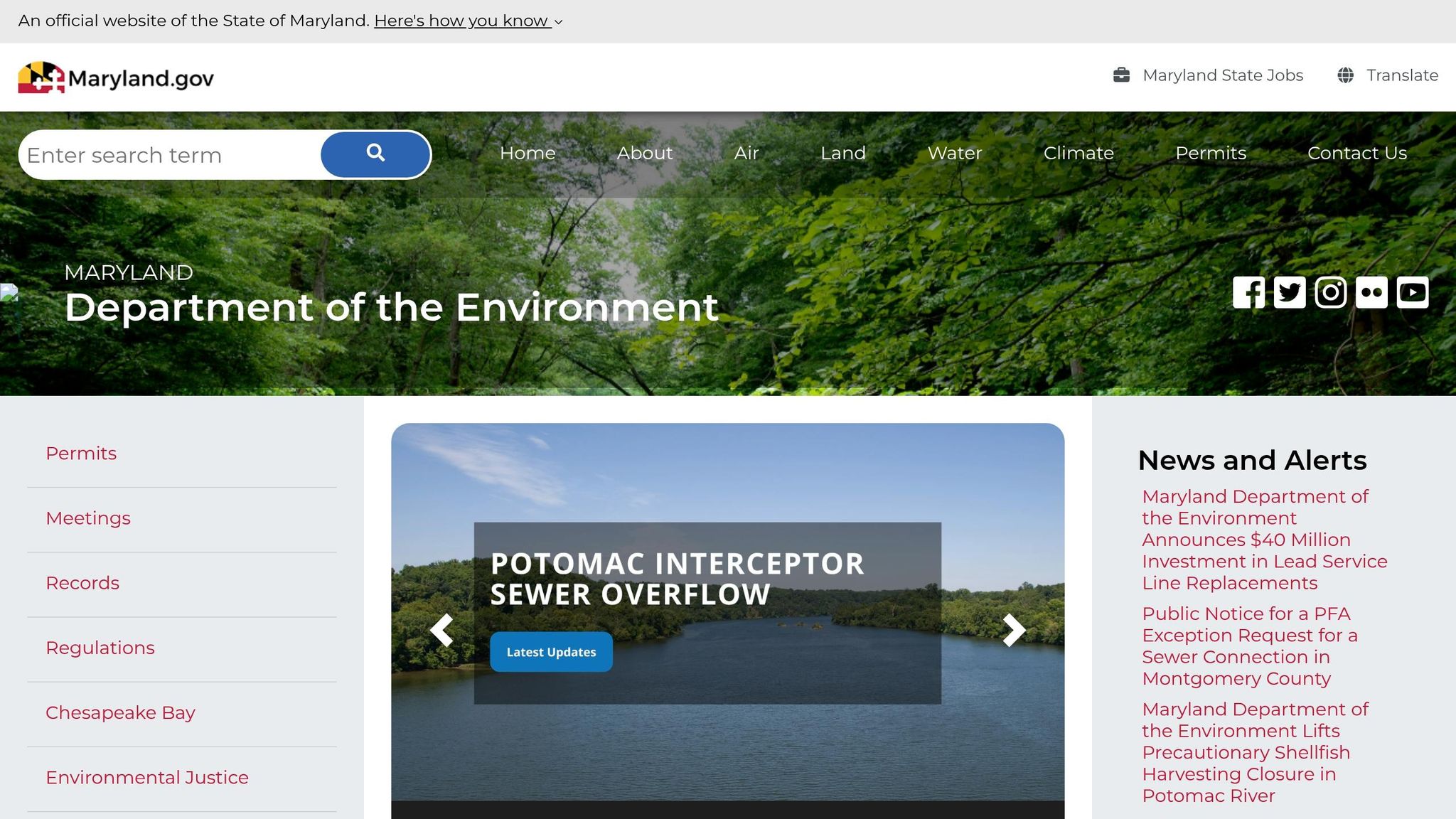 Maryland Department of Environment