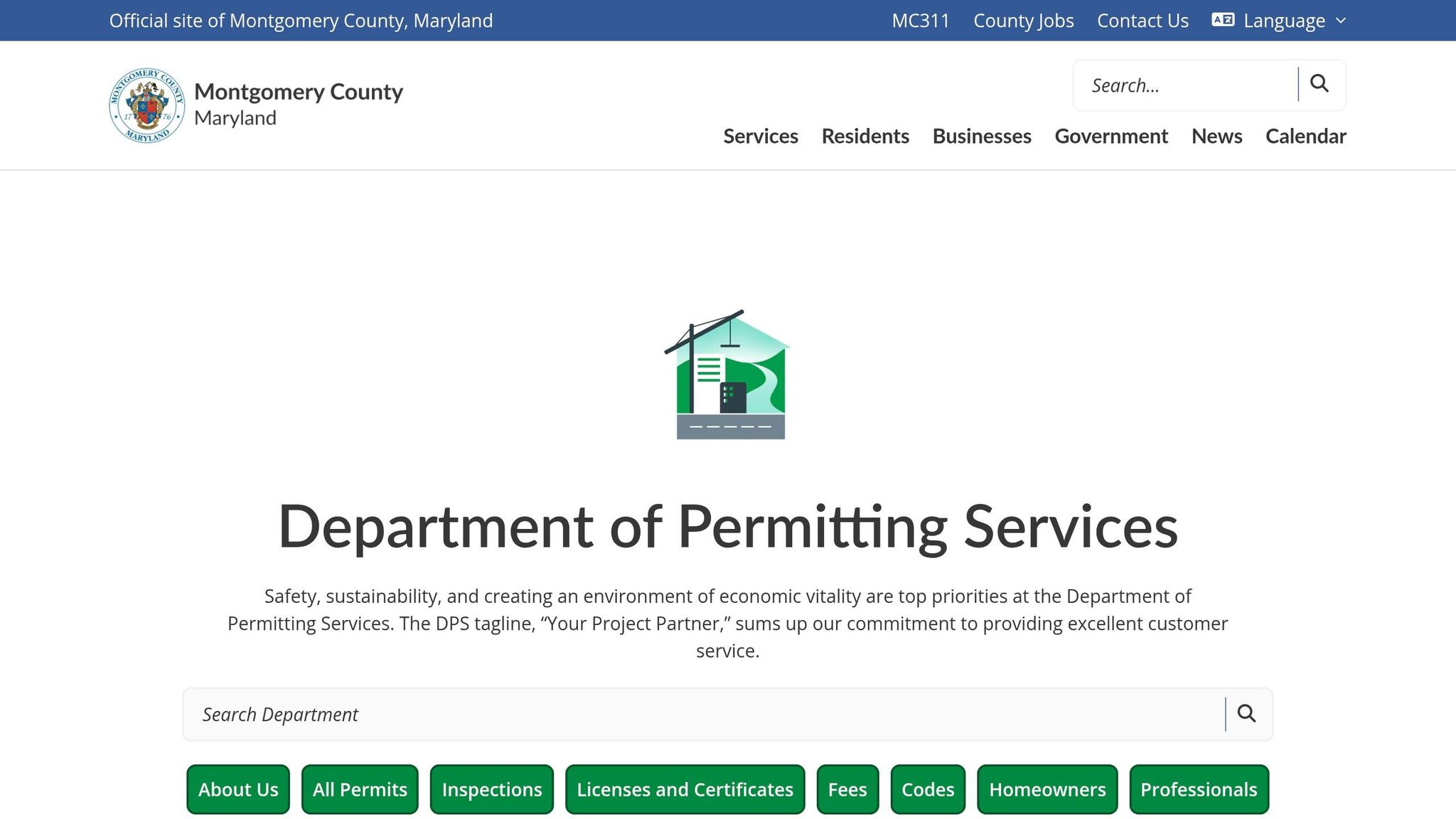 Montgomery County Department of Permitting Services