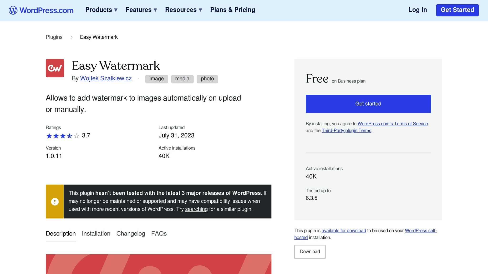 Easy Watermark