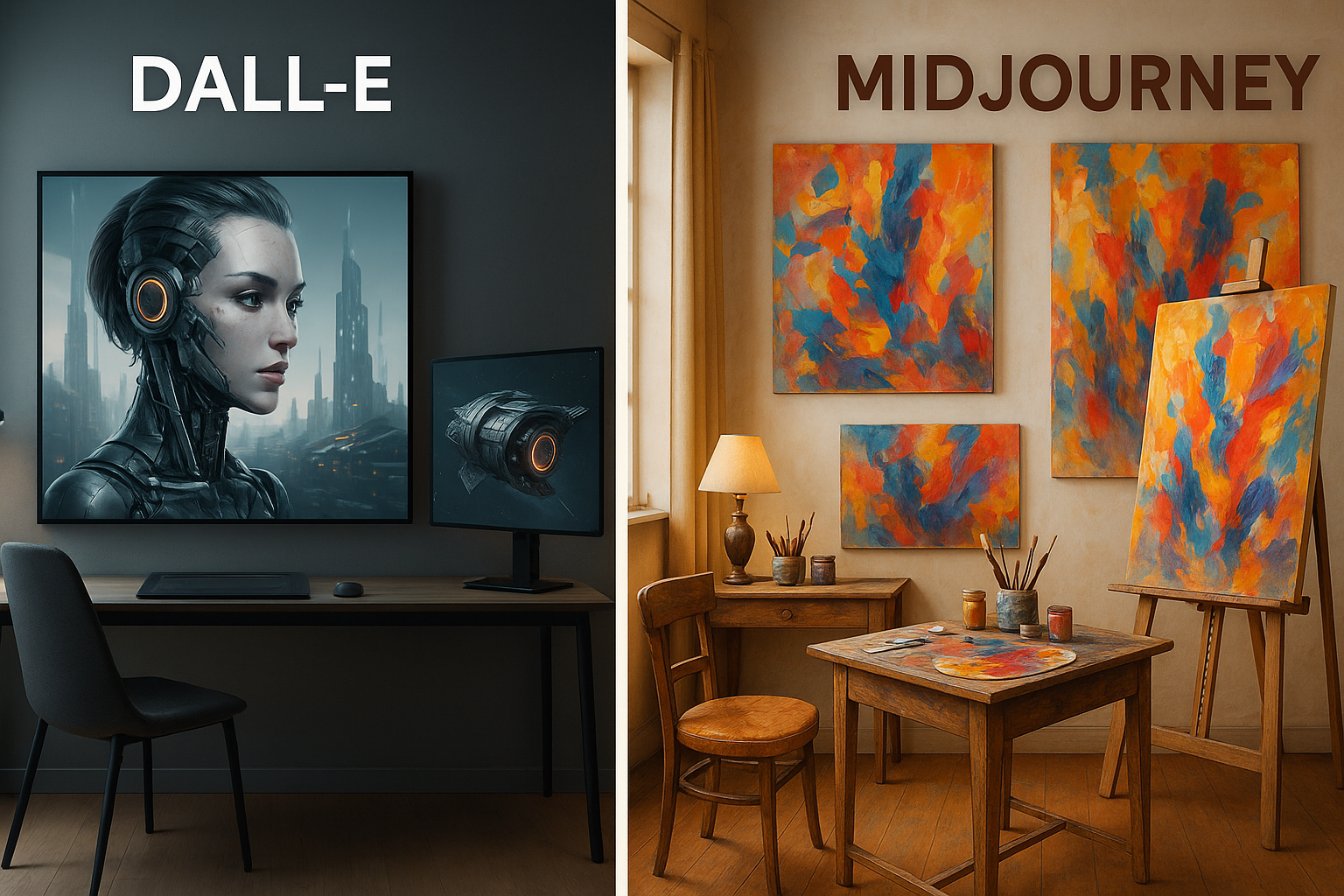 DALL-E vs Midjourney: Image Quality Comparison