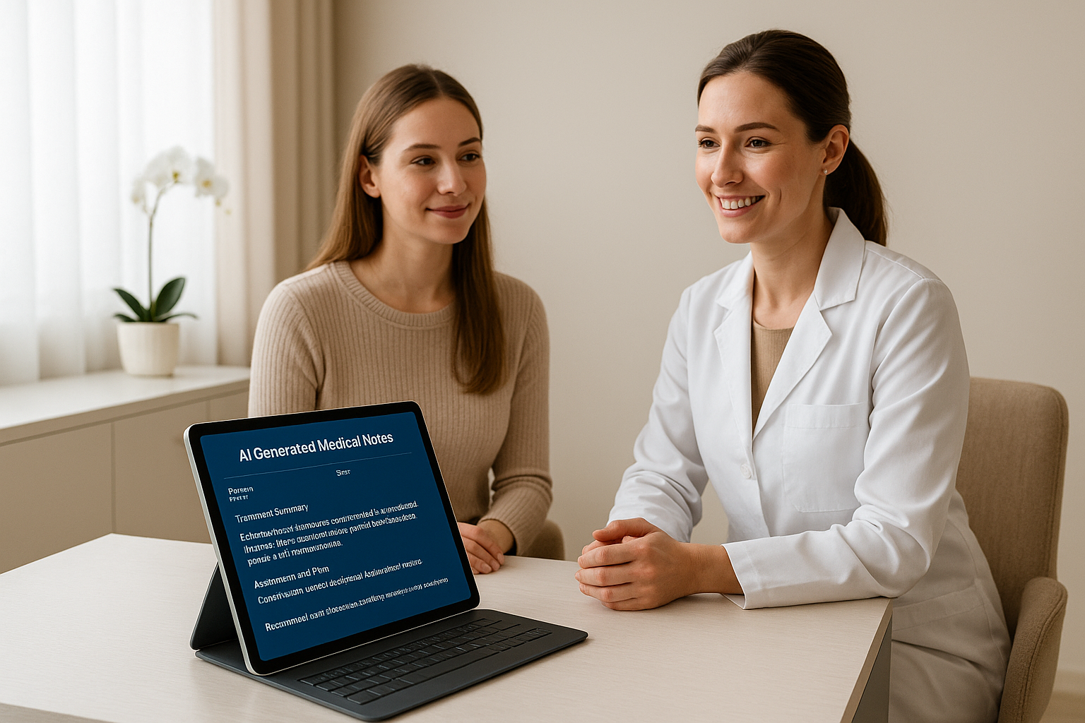 AI Note Creation for Aesthetic Clinics