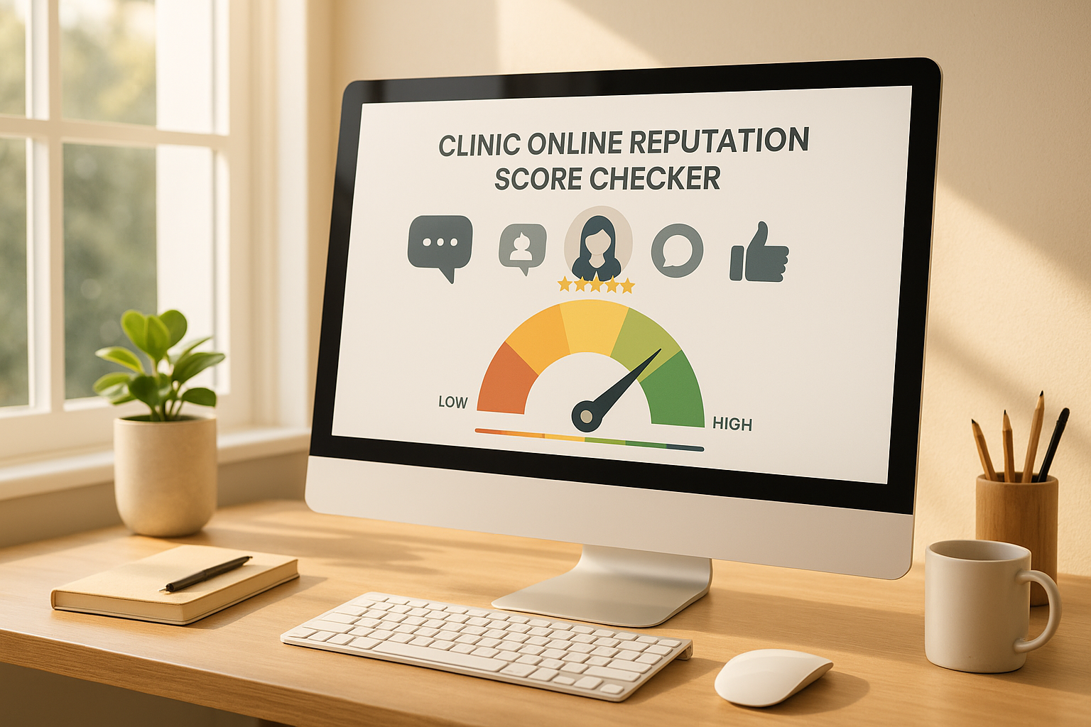 Clinic Online Reputation Score Checker