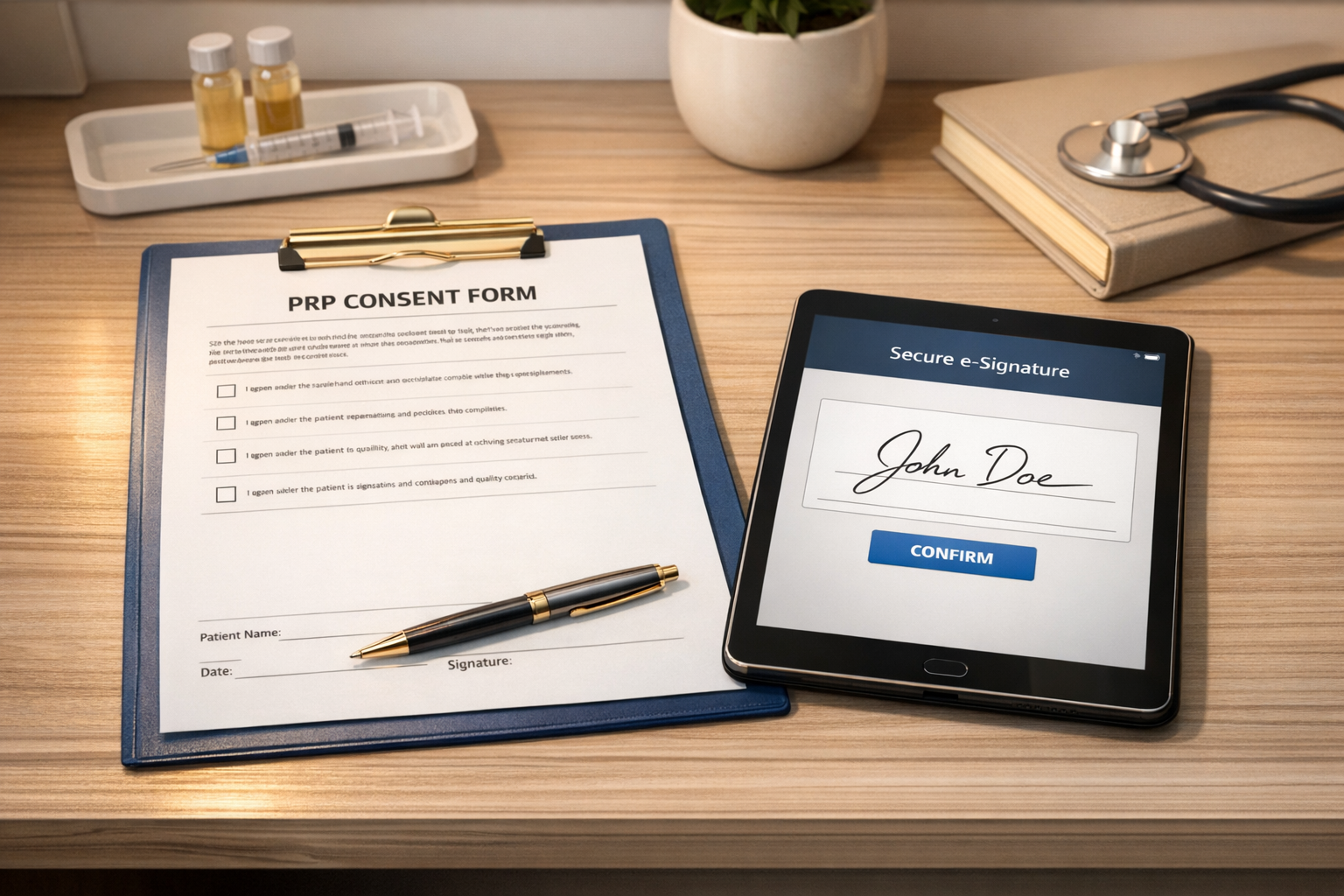 Checklist for PRP Consent Compliance