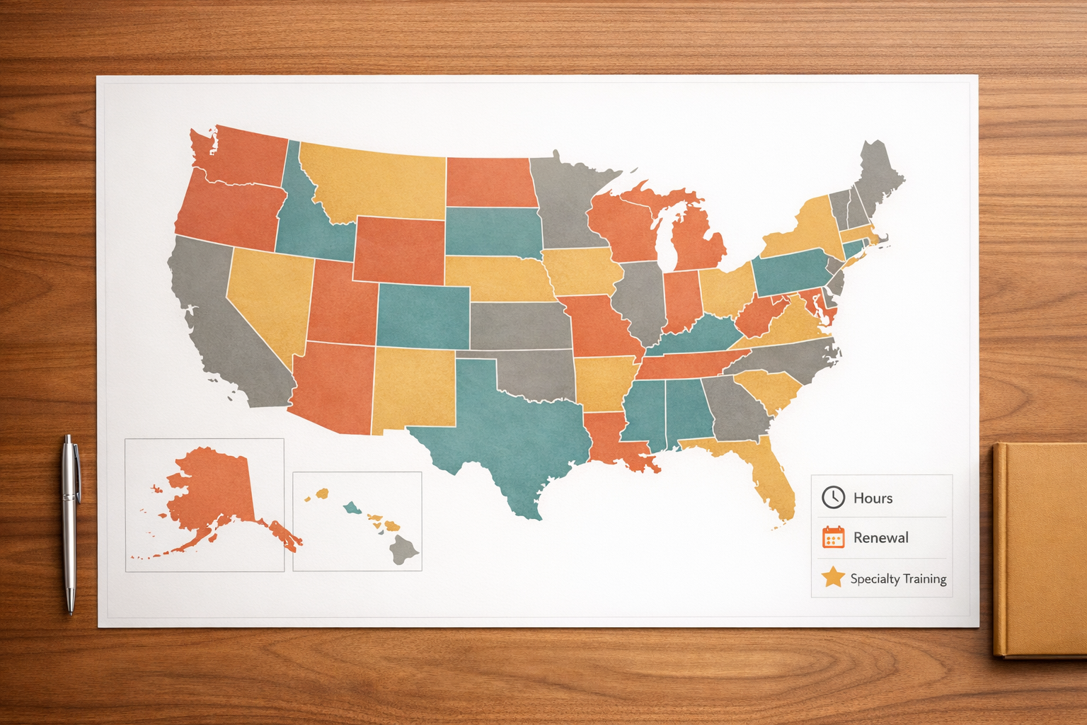 CE Requirements for Aesthetic Practitioners by State