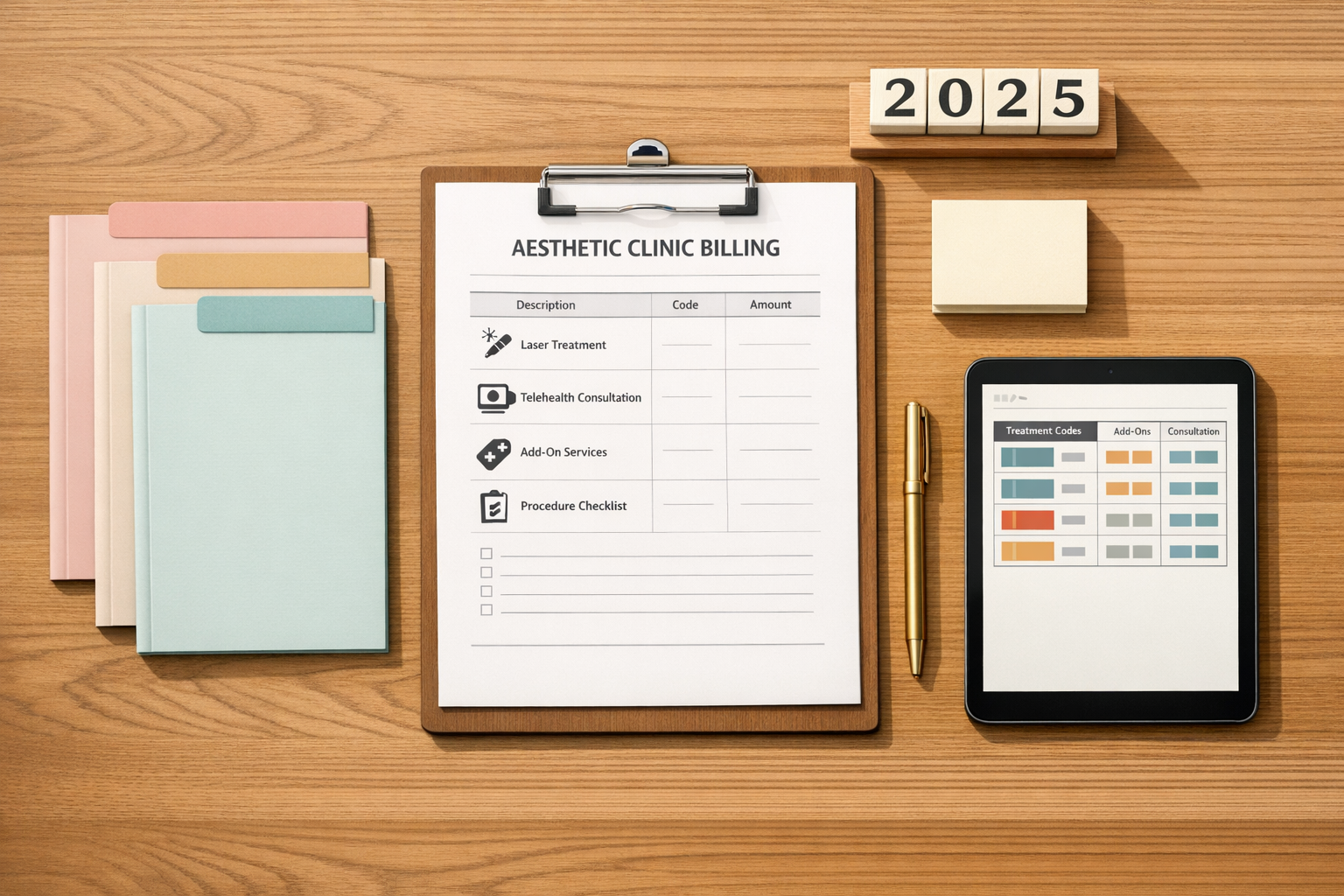 New Billing Codes for Aesthetic Practices 2025