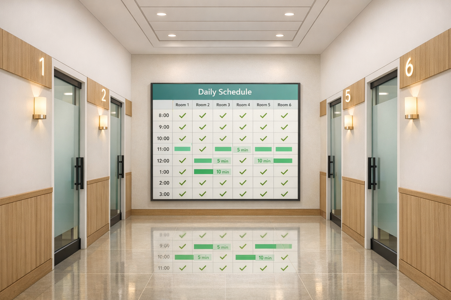 Solving Treatment Room Bottlenecks