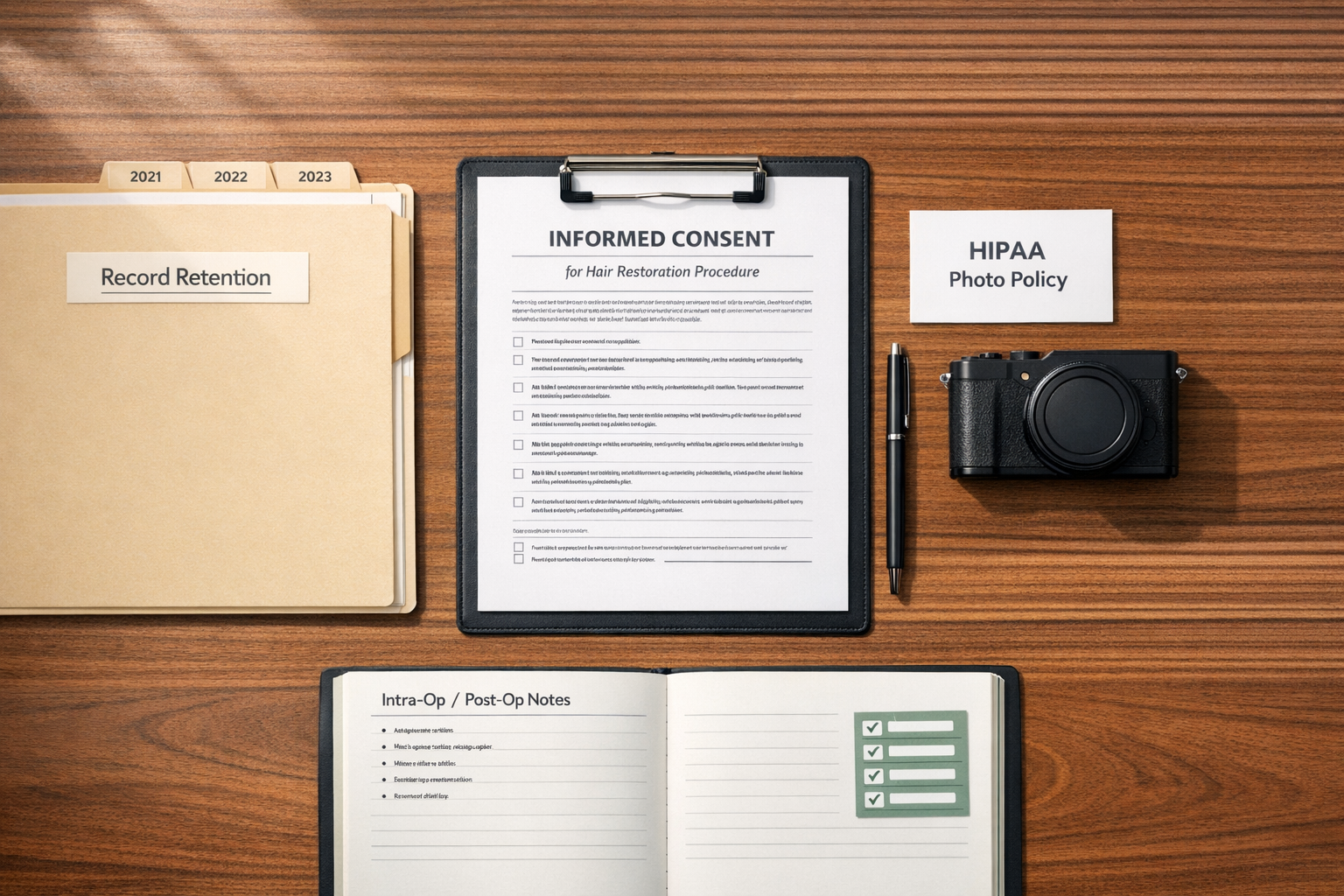 Hair Restoration Documentation: Legal Guidelines