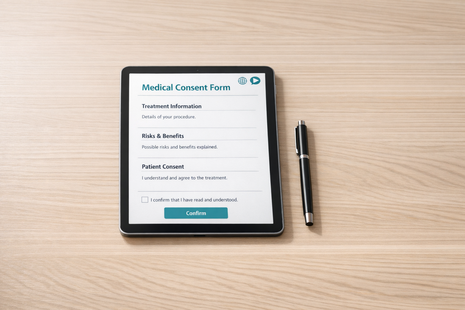 Avoiding Ambiguity in Medical Consent Forms