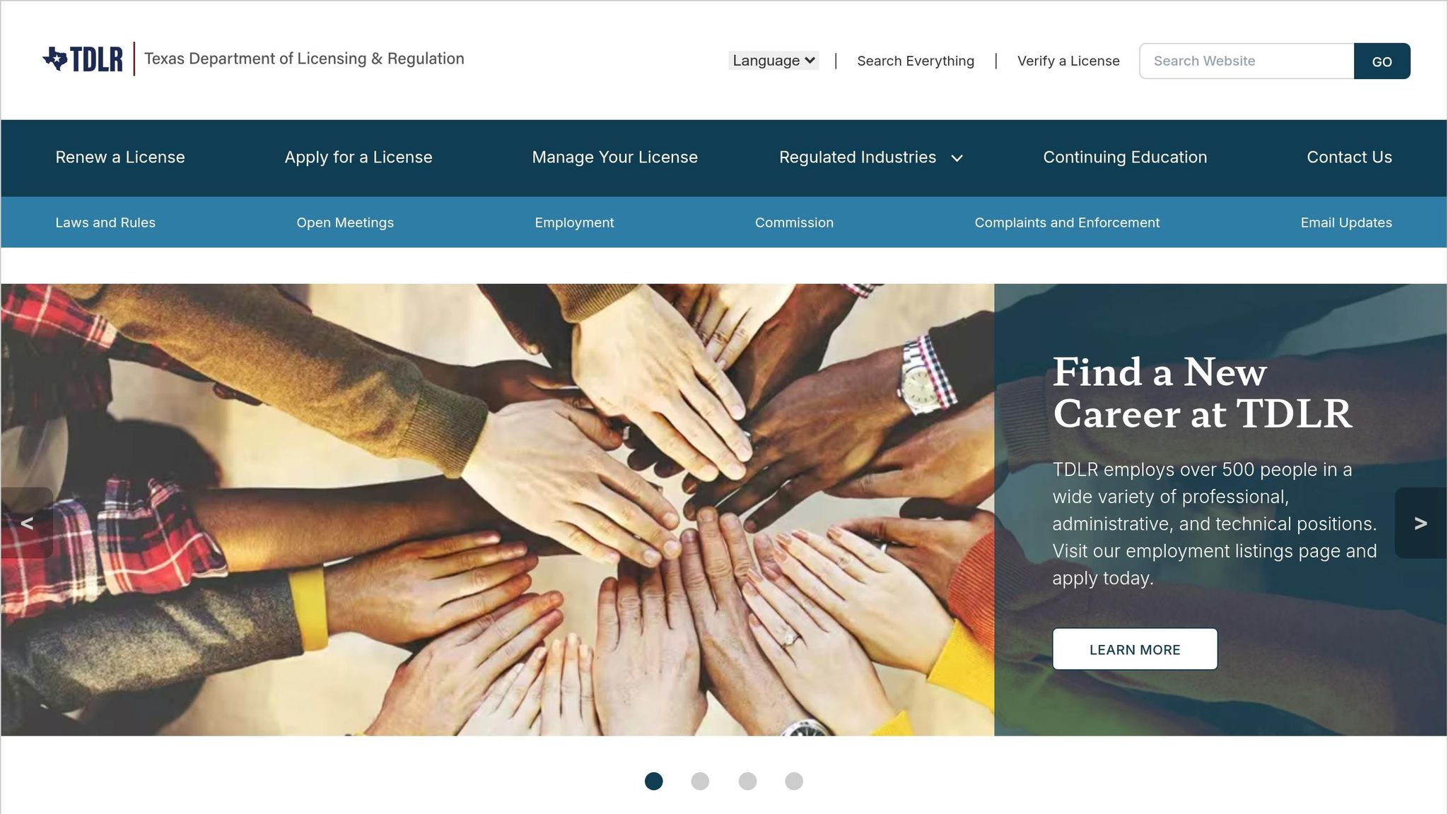 Texas Department of Licensing and Regulation