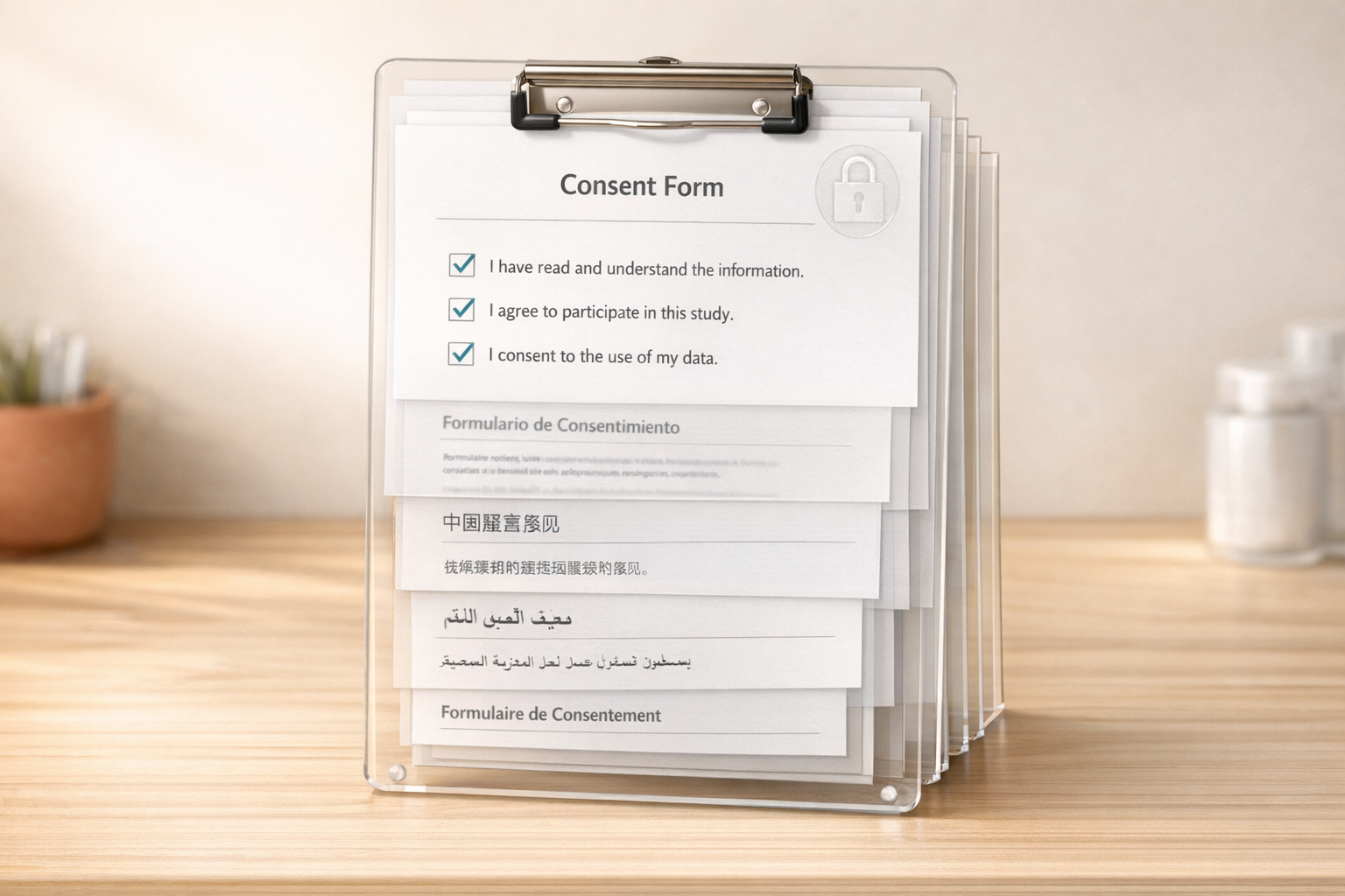 Checklist for Multilingual Consent Form Compliance