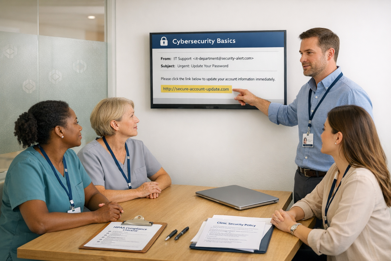 How to Train Staff on Cybersecurity Basics