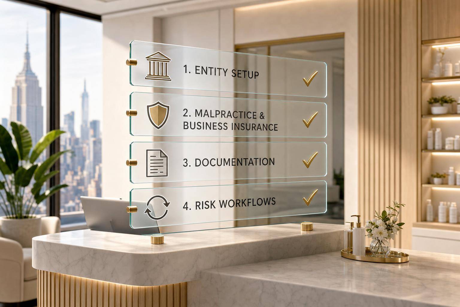 Checklist for New York Med Spa Insurance Compliance