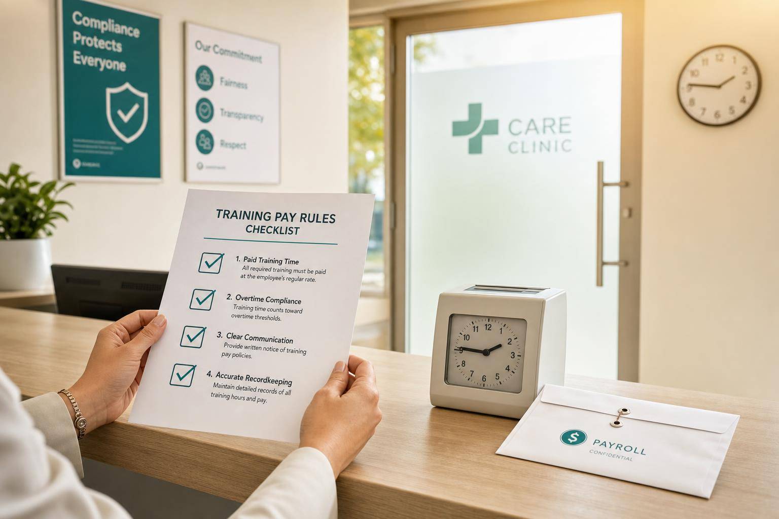 Training Pay Rules: What Clinics Must Follow