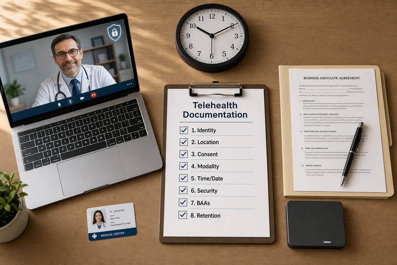 HIPAA Rules for Telehealth Documentation