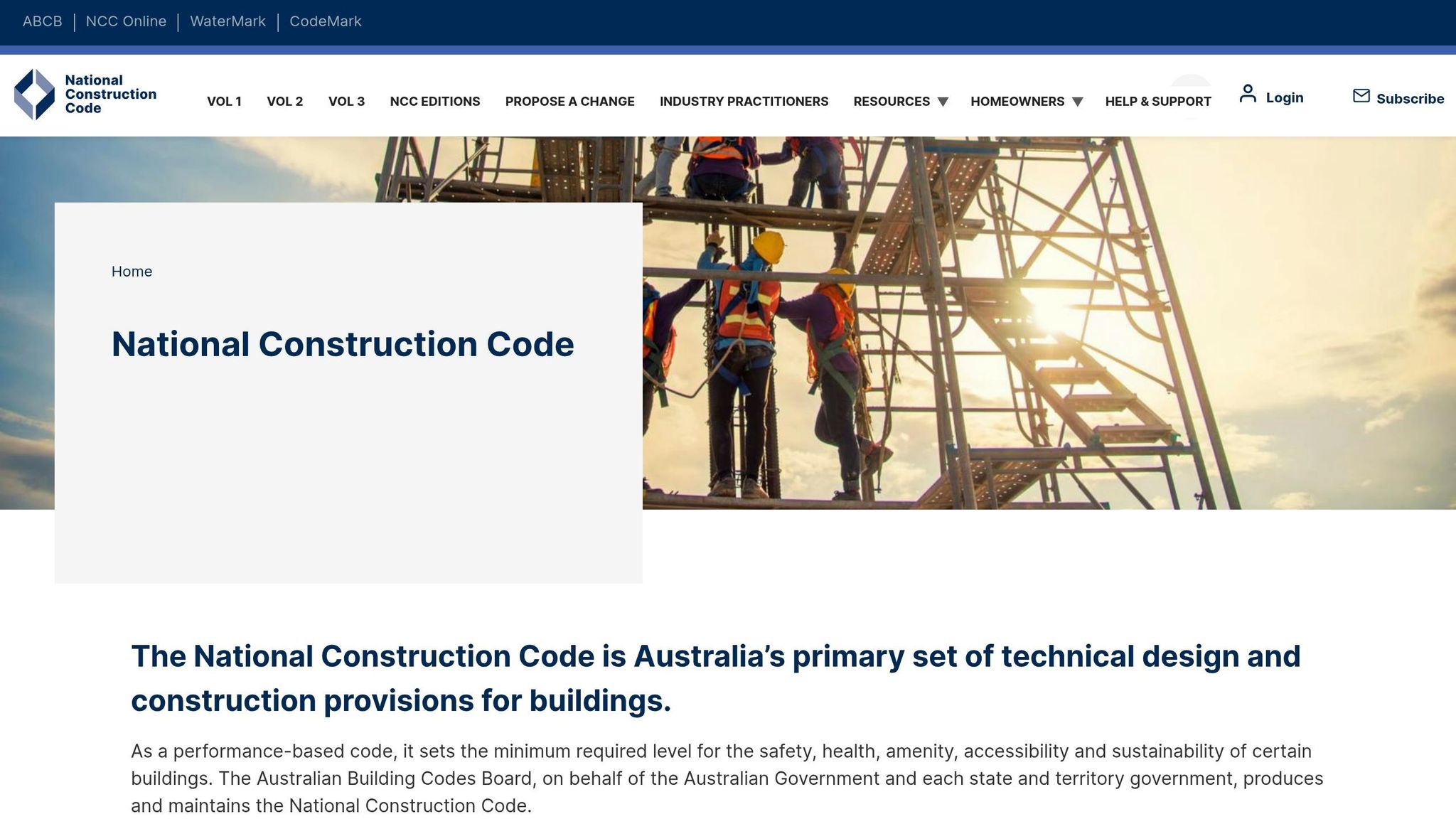 National Construction Code
