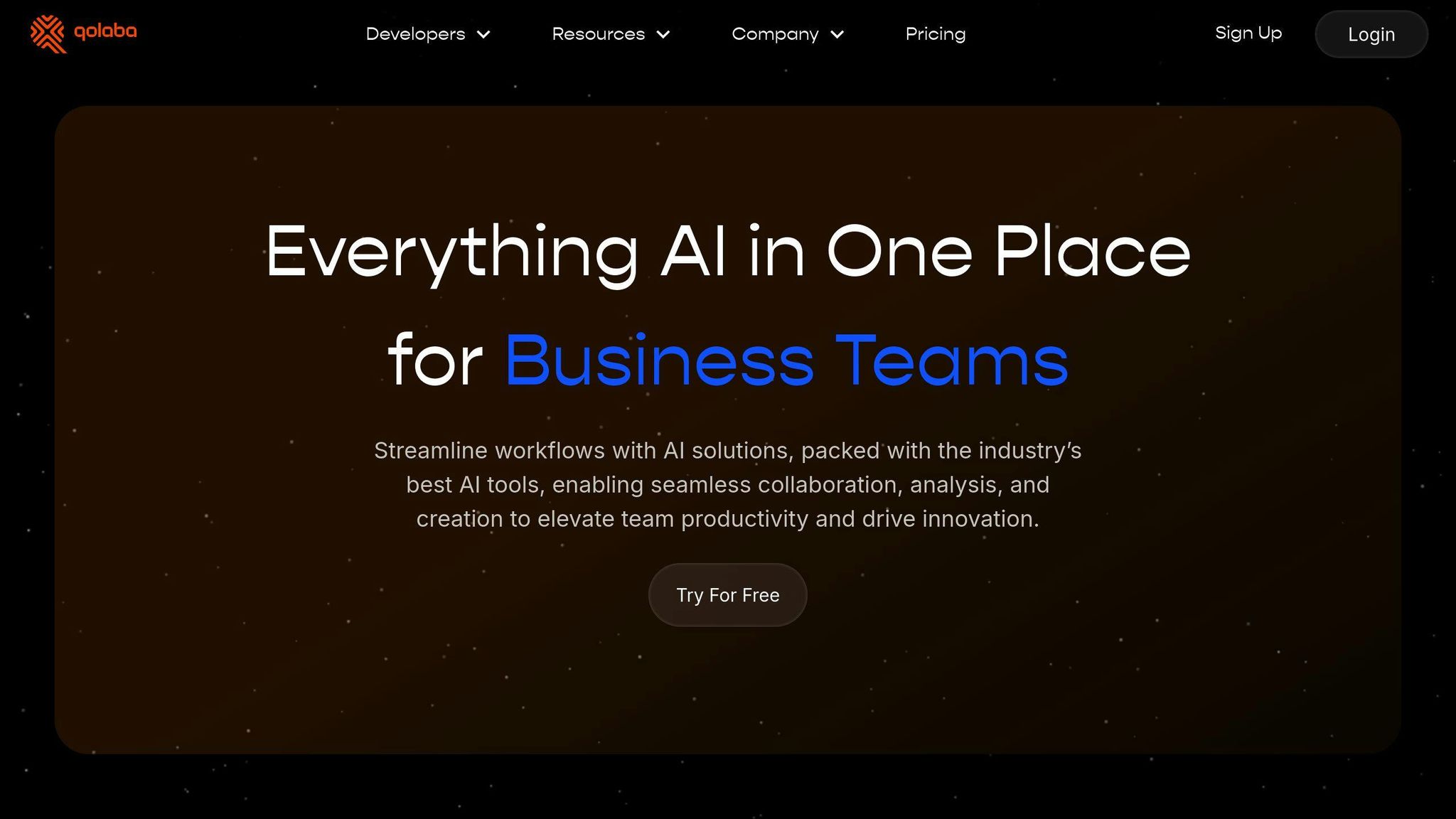 Qolaba AI Studio