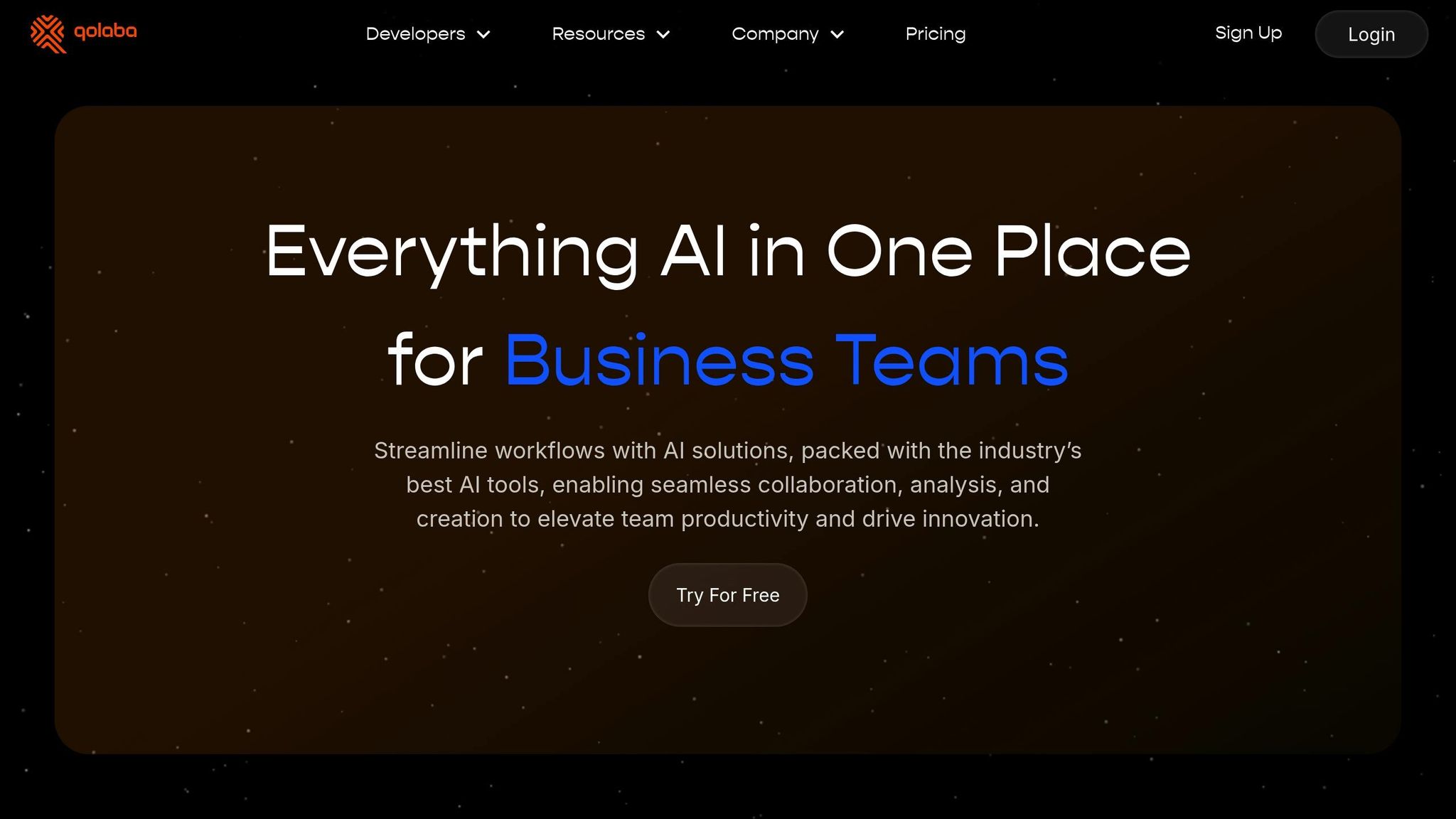 Qolaba AI Studio