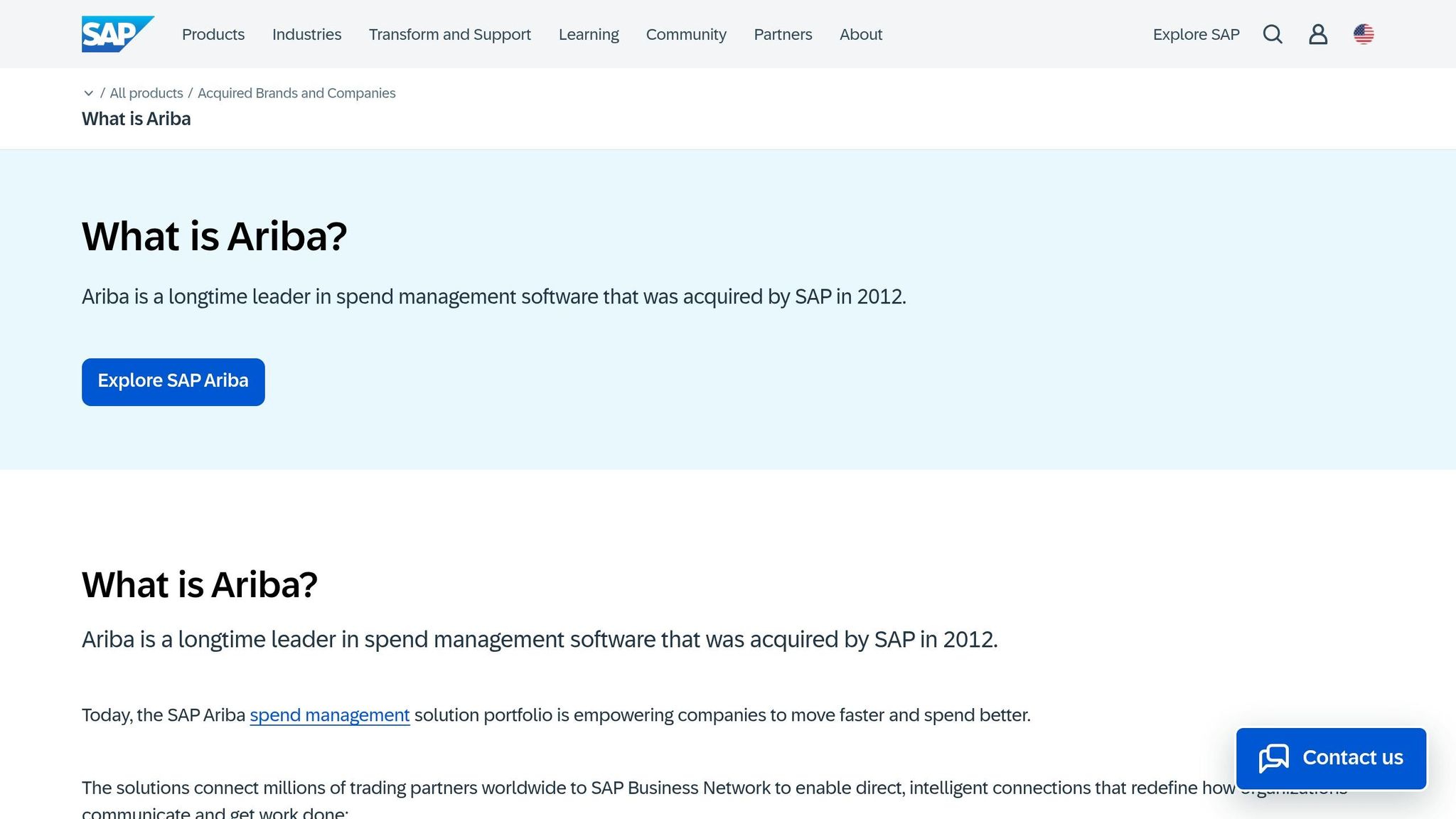 SAP Ariba